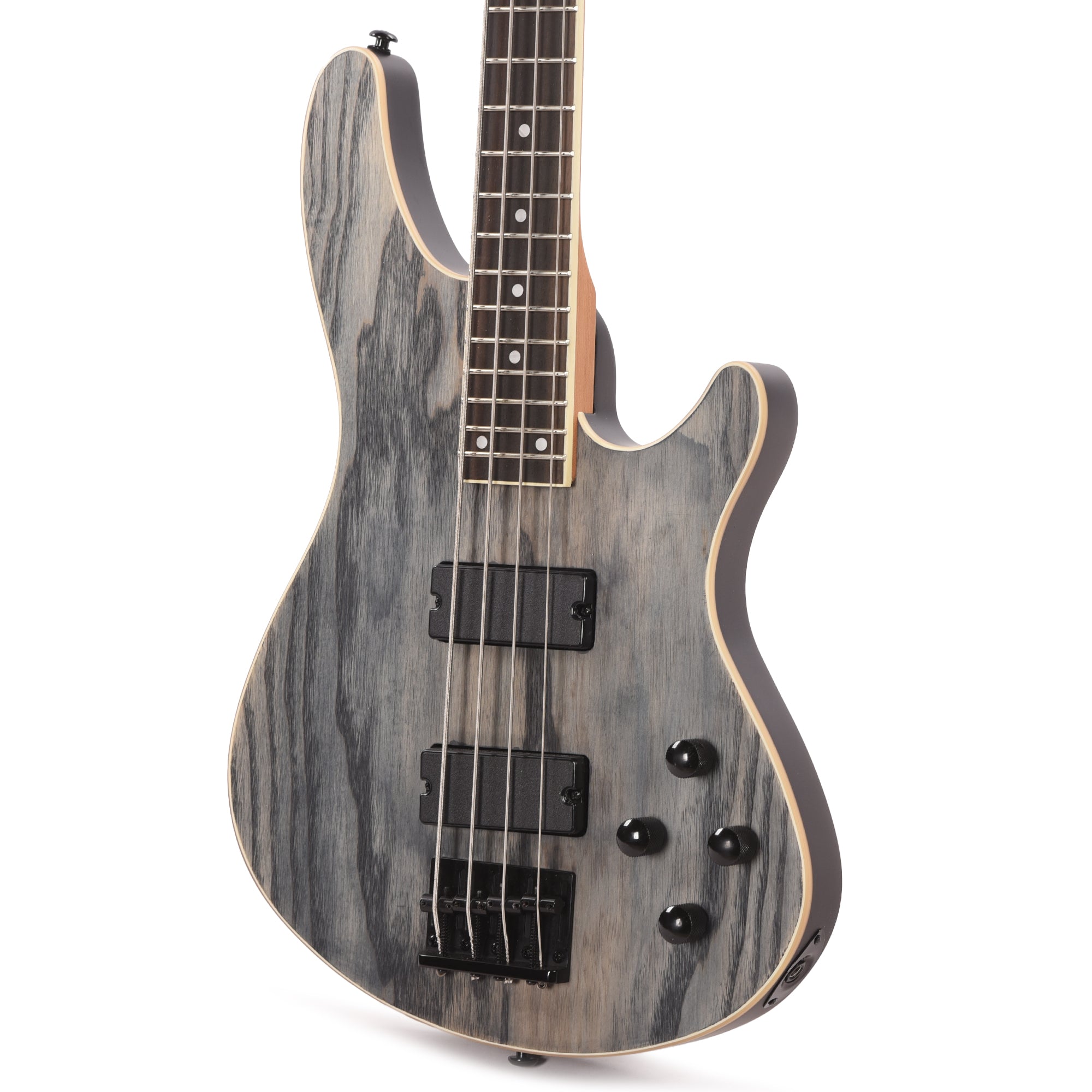Schecter C-4 Standard Bass Guitar Charcoal Satin Bass Guitars / 4-String