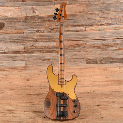 Schecter Model-T 4 Exotic Black Limba  2023 Bass Guitars / 4-String