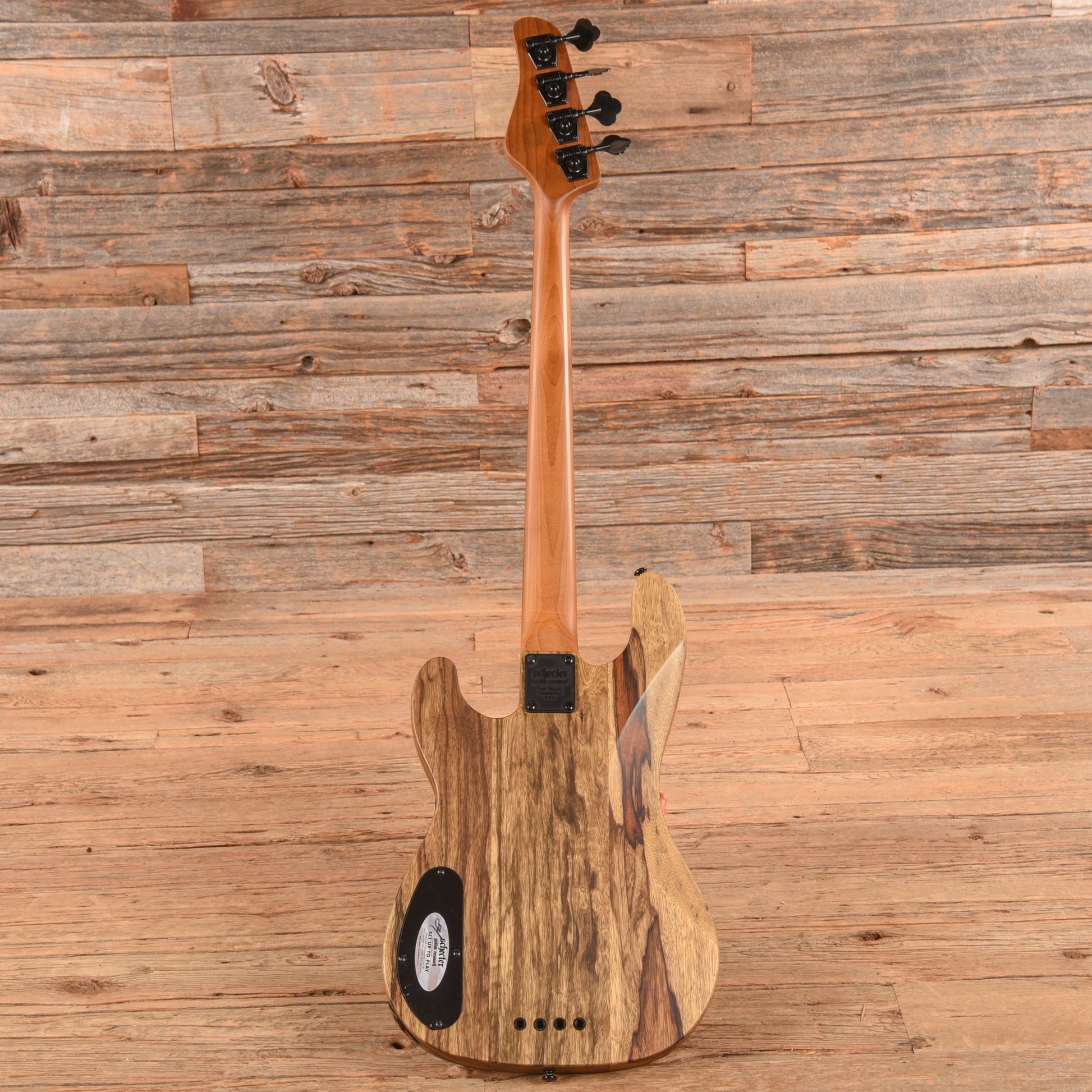 Schecter Model-T 4 Exotic Black Limba  2023 Bass Guitars / 4-String