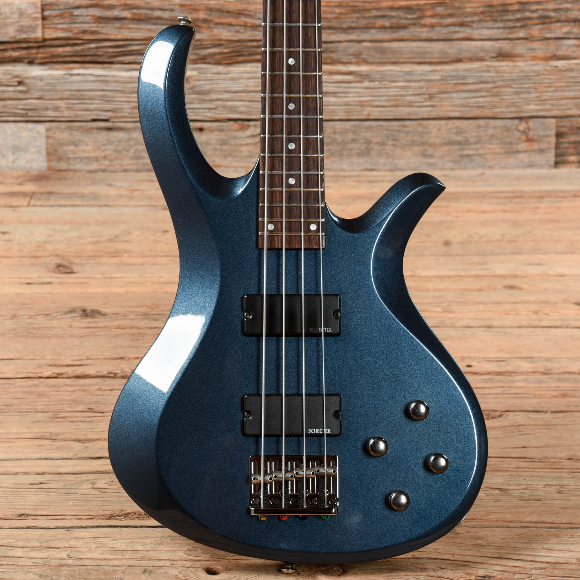Schector Riot 4 Schecter Riot 4 DLX Grey 2010 – Chicago Music Exchange