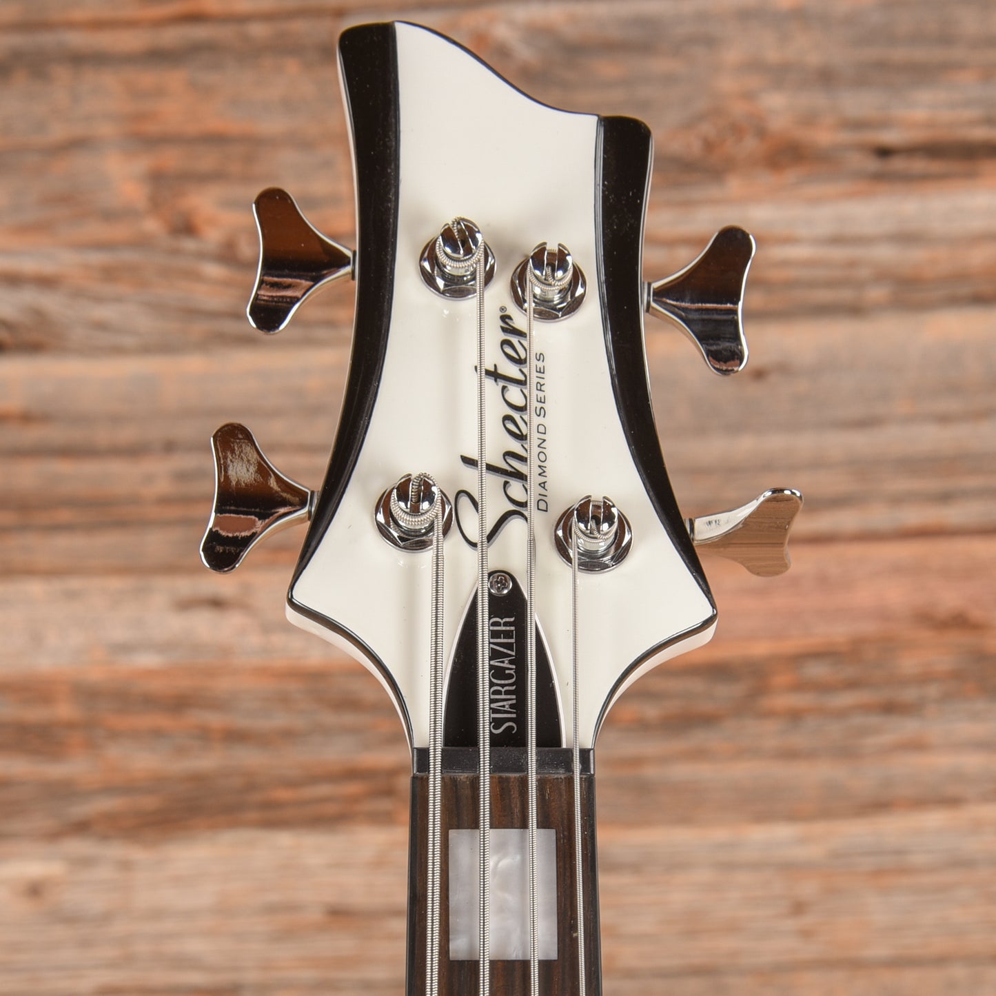 Schecter Stargazer-4 Bass Gloss White 2024 Bass Guitars / 4-String