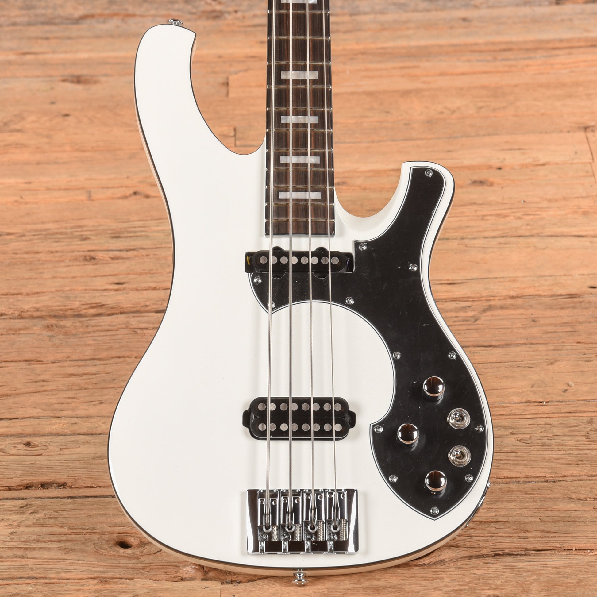 Schecter Stargazer-4 Bass Gloss White 2024 Bass Guitars / 4-String