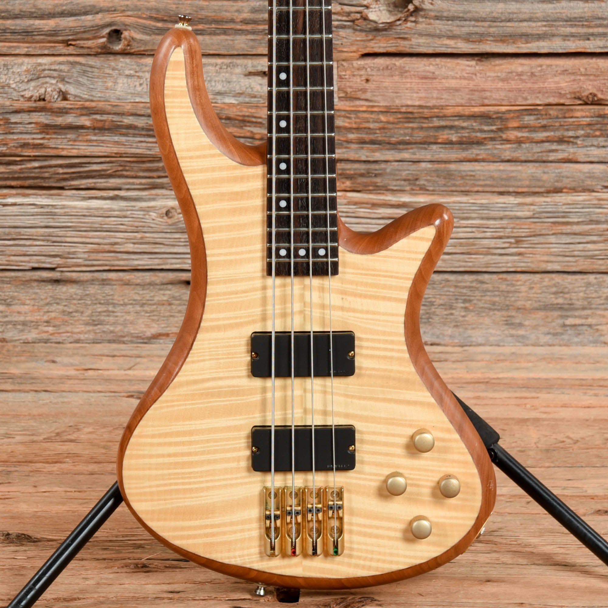 Schecter Stiletto Custom-4 Natural Bass Guitars / 4-String