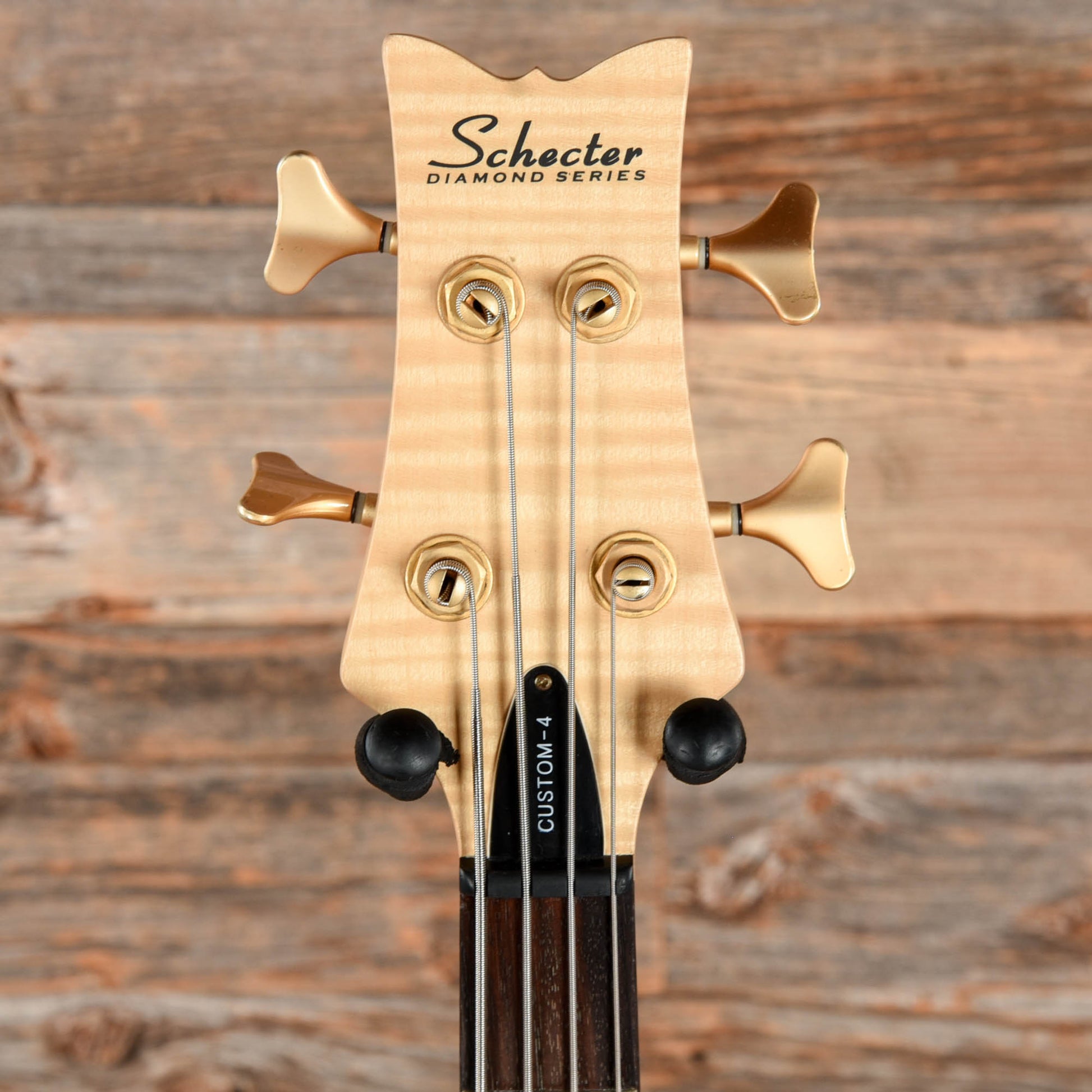 Schecter Stiletto Custom-4 Natural Bass Guitars / 4-String