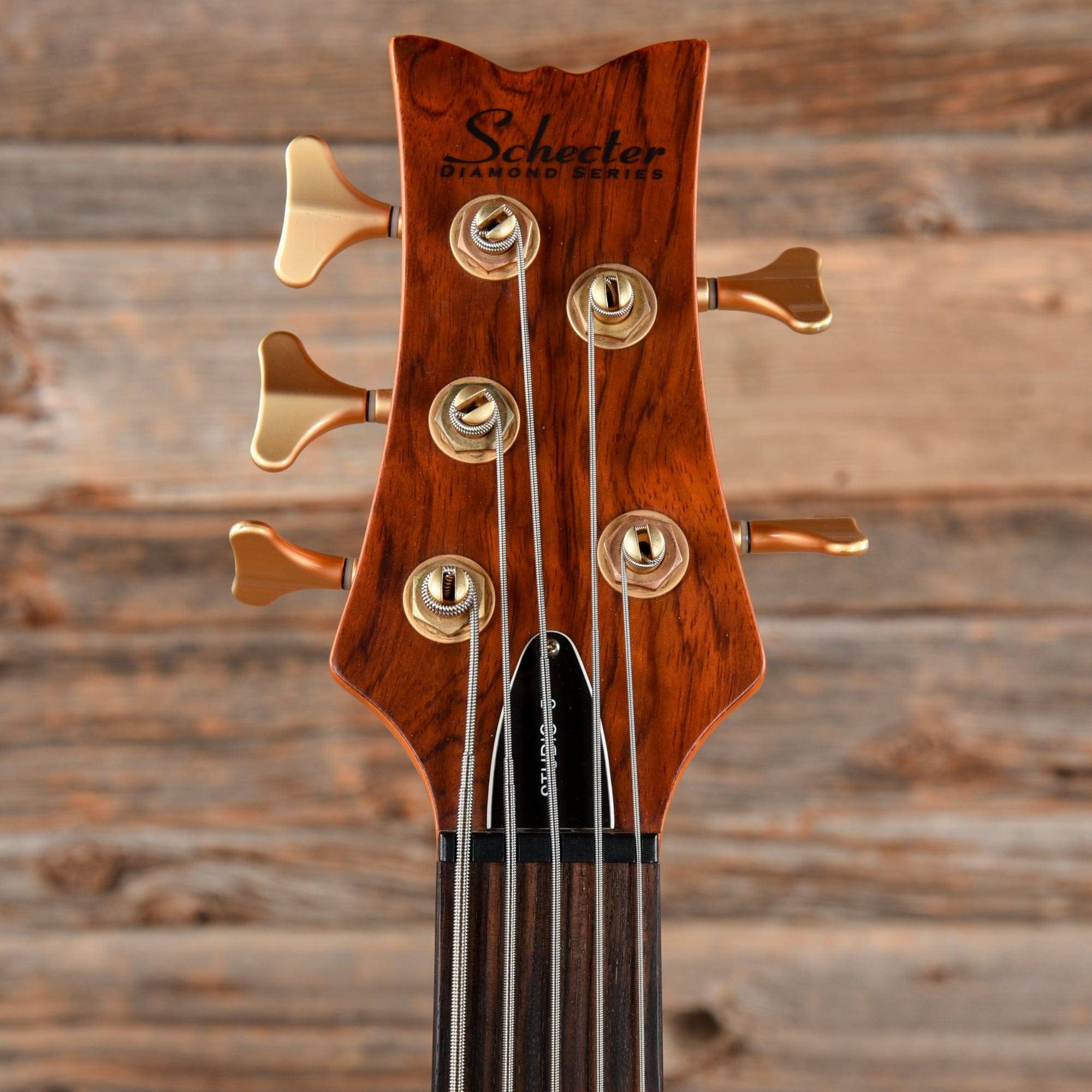 Schecter Stiletto Studio 5 Honey Satin 2010 Bass Guitars / 5-String or More