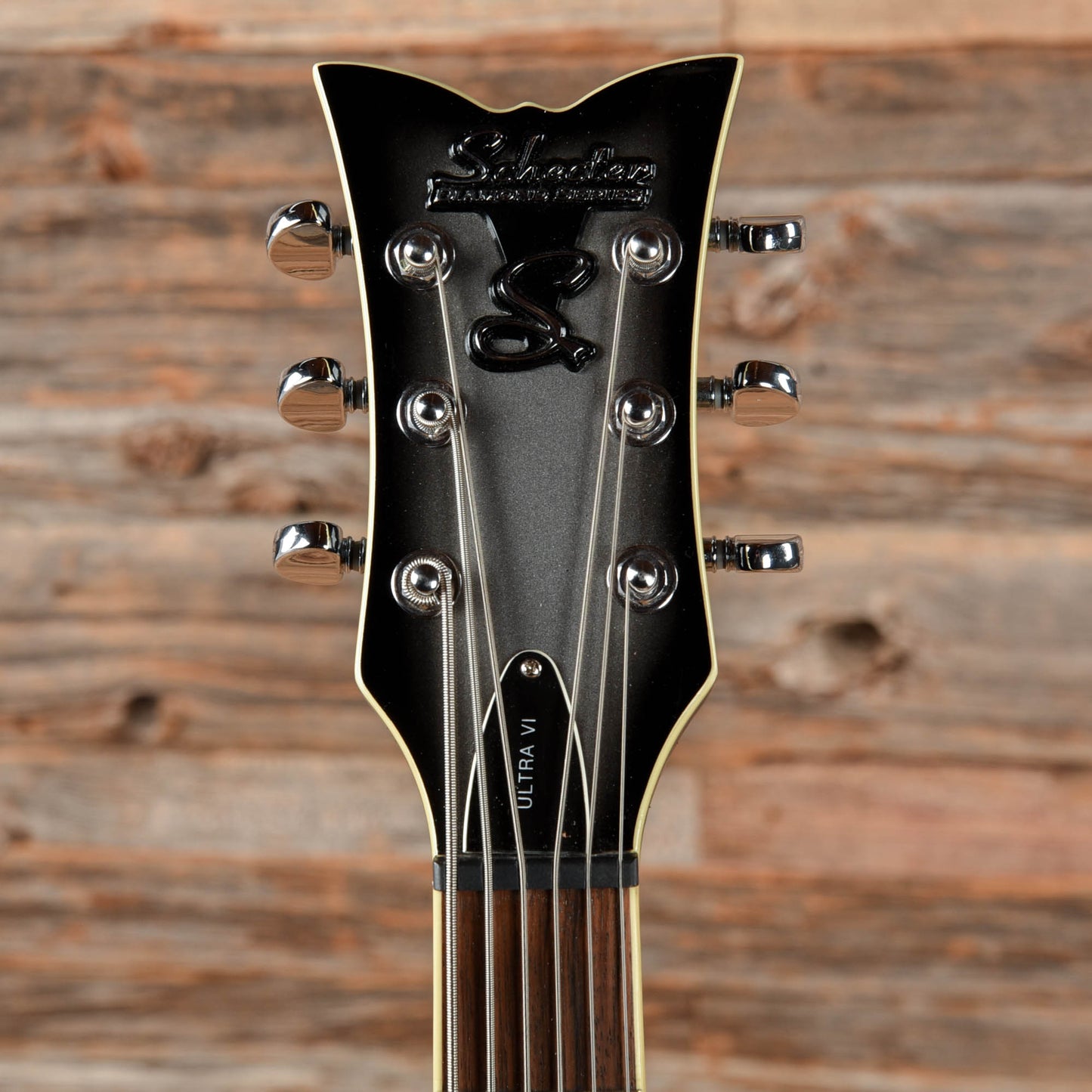 Schecter Ultra VI Silverburst 2013 Bass Guitars / 5-String or More