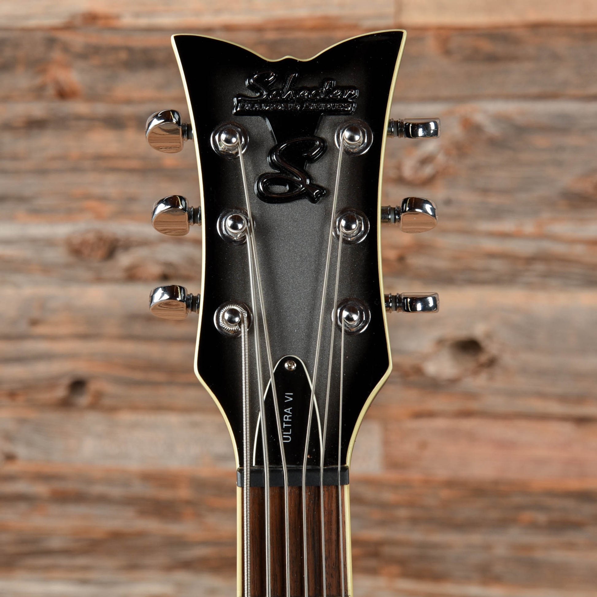 Schecter Ultra VI Silverburst 2013 Bass Guitars / 5-String or More