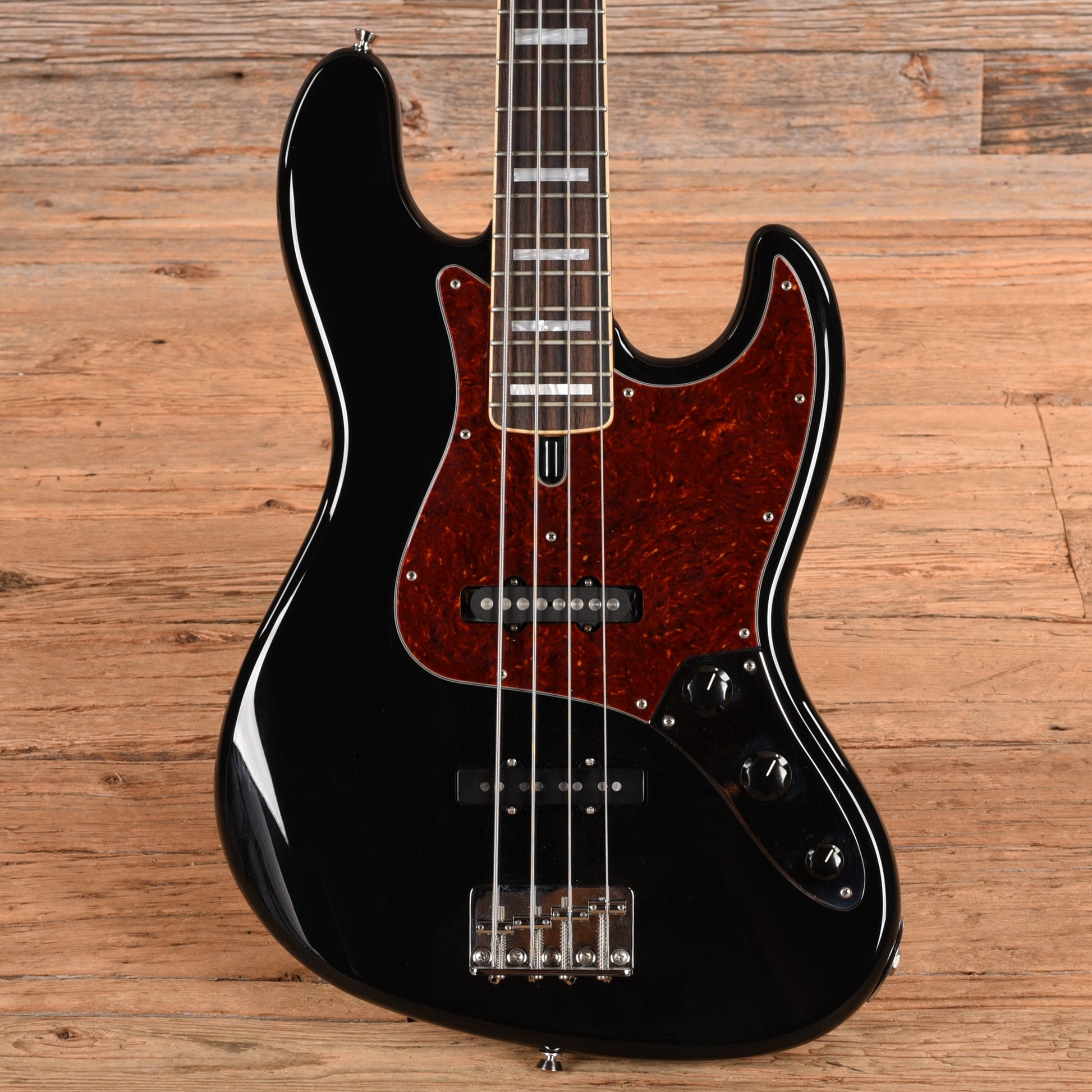 Schecter Custom J Black 2017 Bass Guitars