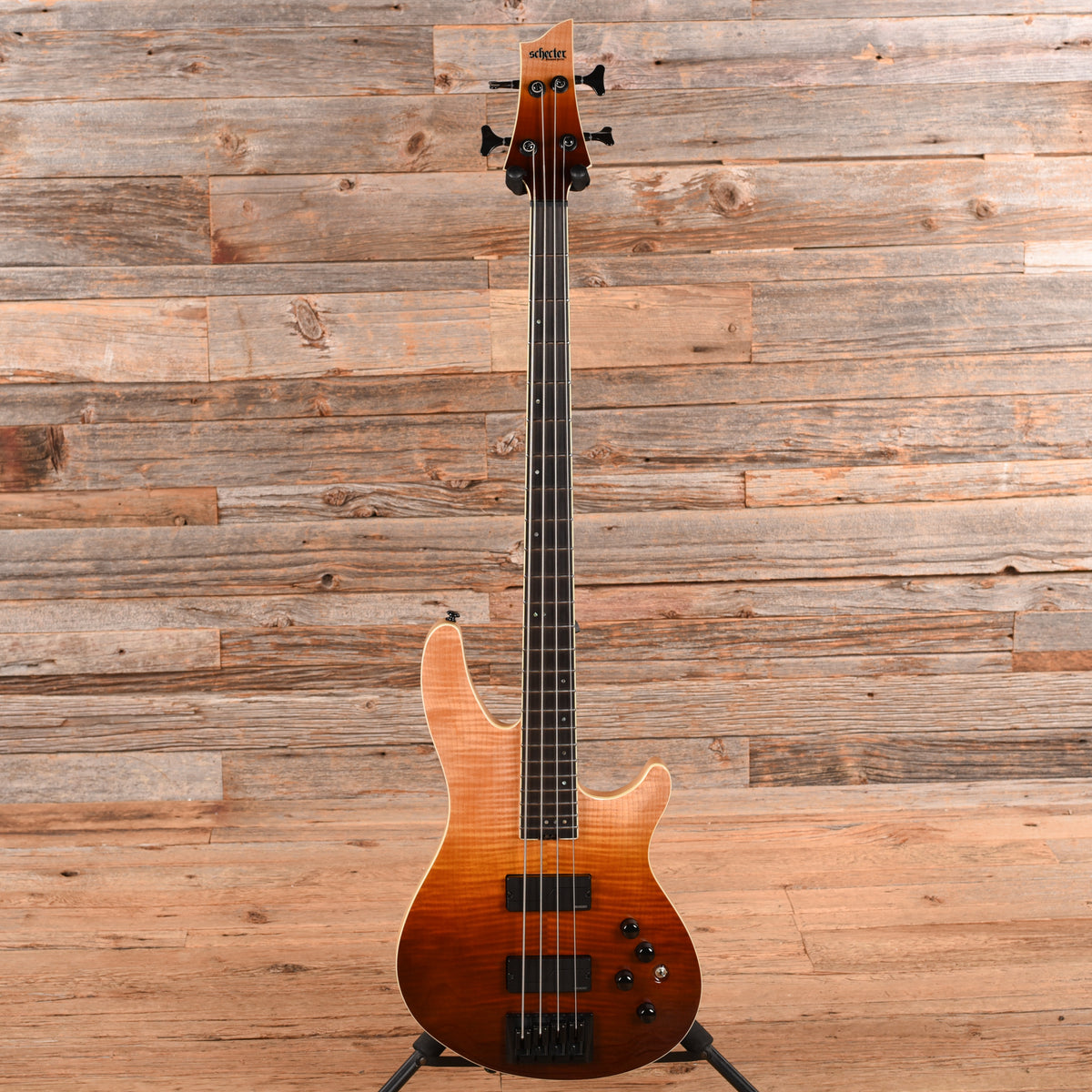 Schecter SLS Elite-4 Natural Fade 2018 Bass Guitars