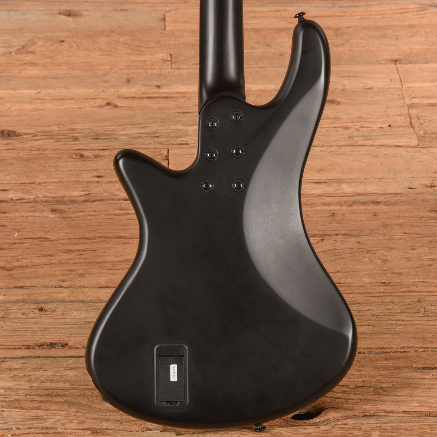 Schecter Stiletto Stealth Satin Black 2025 Bass Guitars