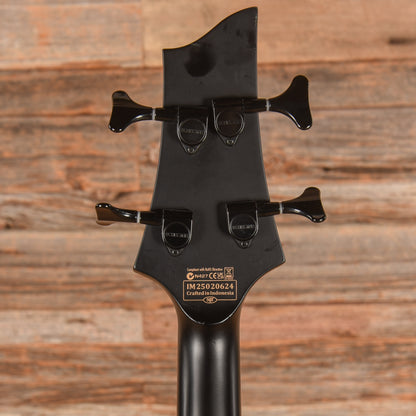 Schecter Stiletto Stealth Satin Black 2025 Bass Guitars