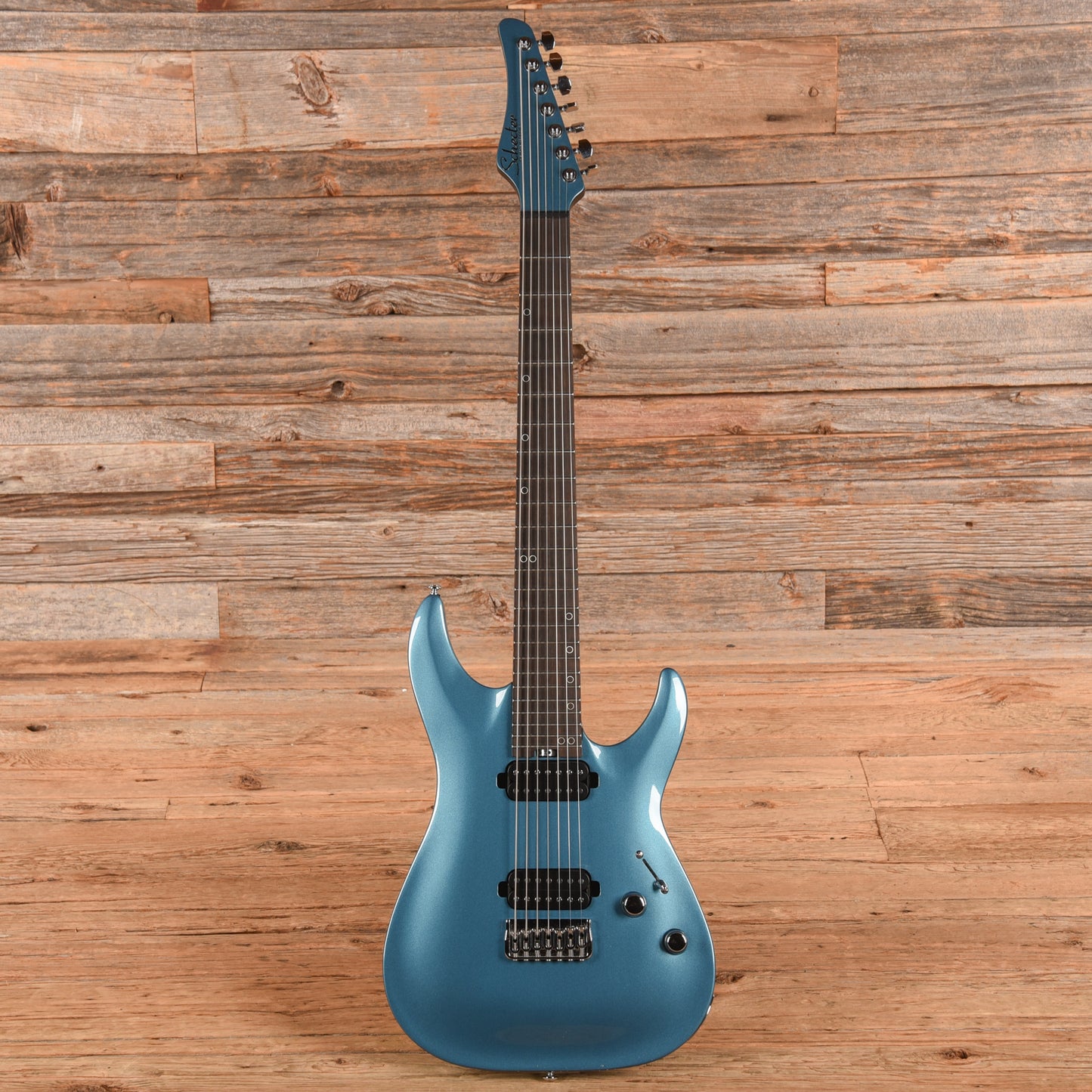 Schecter Aaron Marshall AM7 Cobalt Slate 2022 Electric Guitars