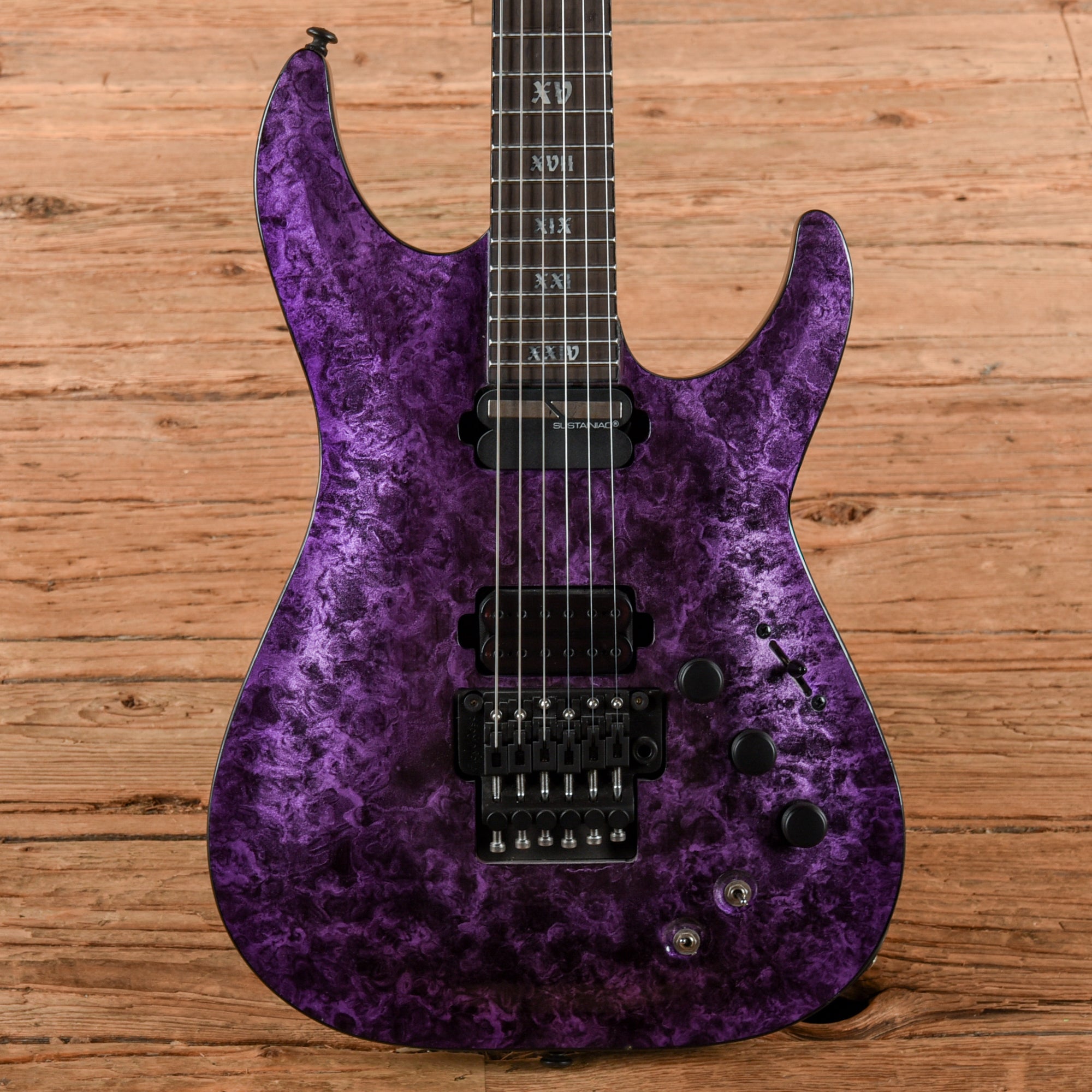 Schecter Apocalyps C1FRS Purple Reign – Chicago Music Exchange