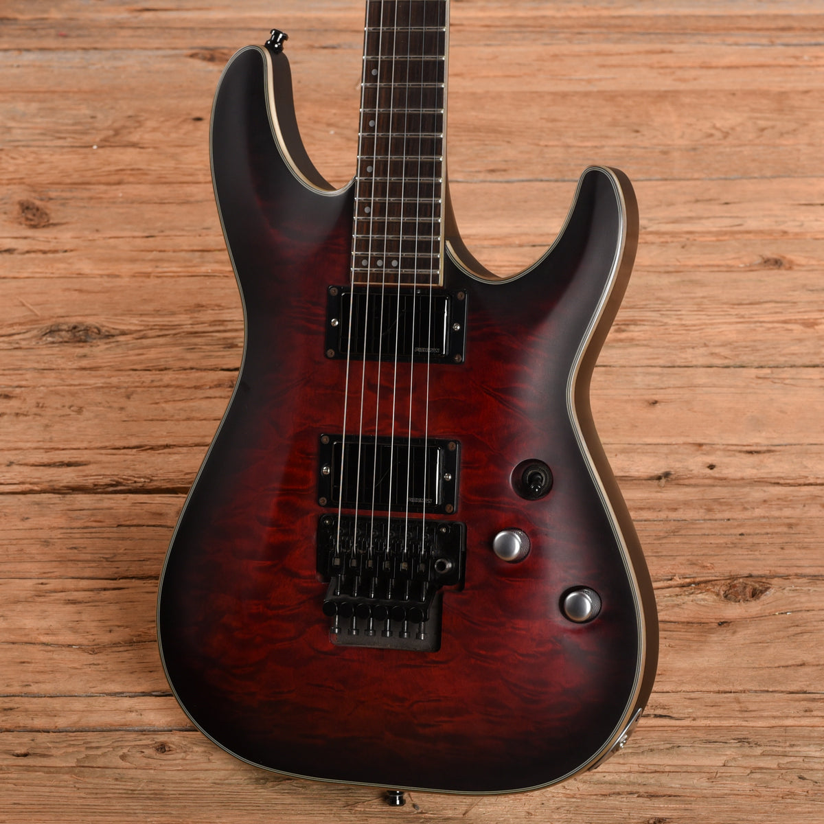Schecter C-1 platinum FR S Red Burst 2014 Electric Guitars