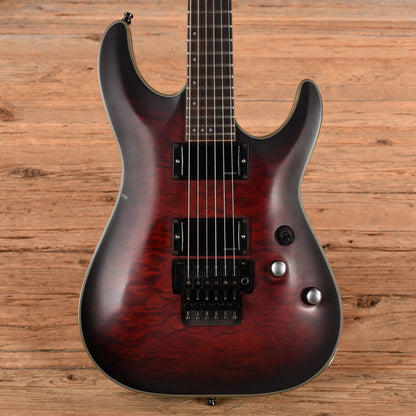 Schecter C-1 platinum FR S Red Burst 2014 Electric Guitars