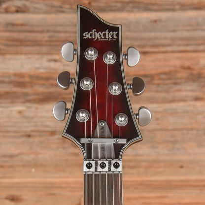 Schecter C-1 Platinum FR S Sustainiac Crimson Red Burst Satin 2024 Electric Guitars