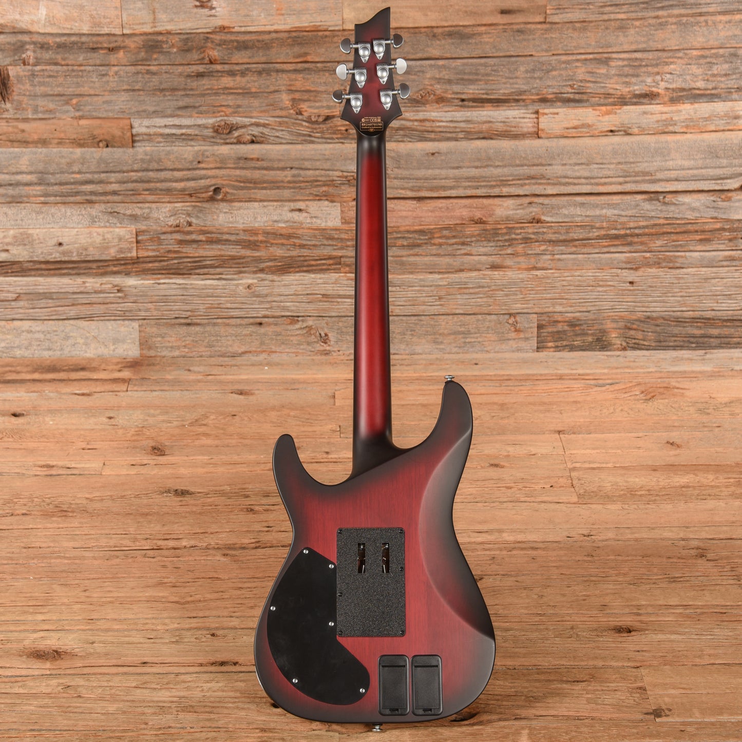 Schecter C-1 Platinum FR S Sustainiac Crimson Red Burst Satin 2024 Electric Guitars