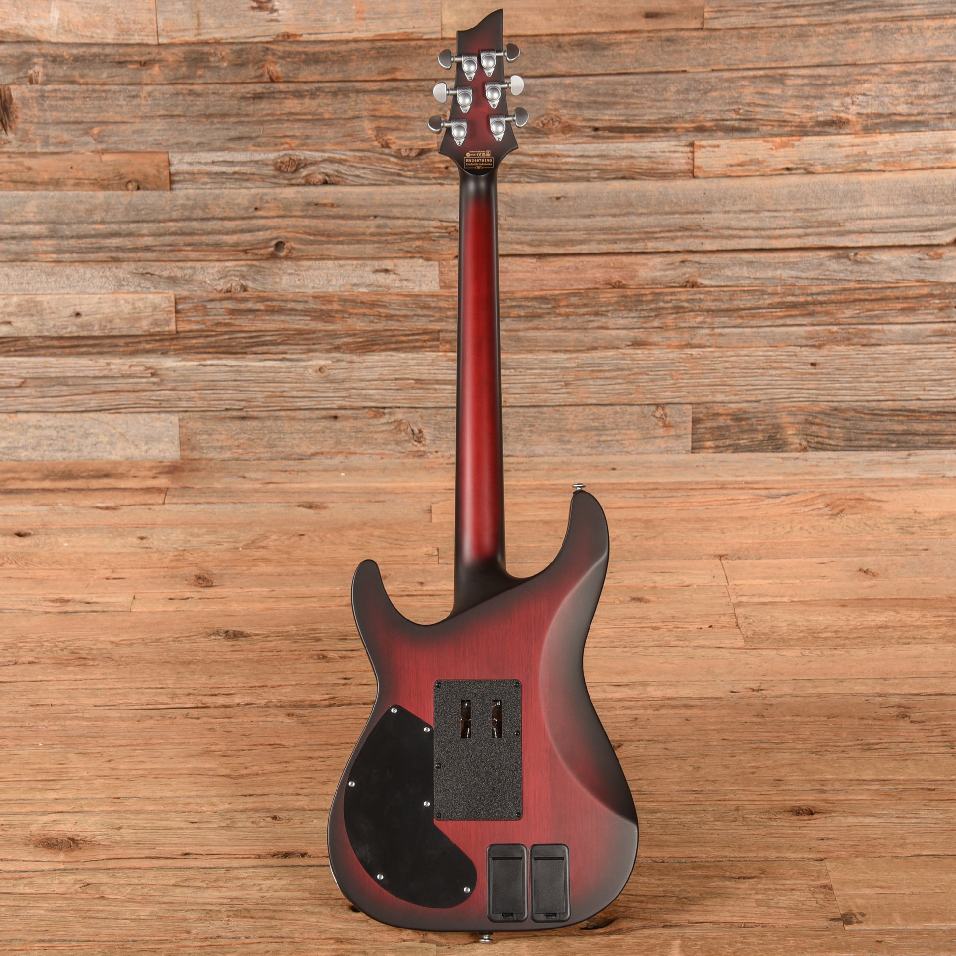 Schecter C-1 Platinum FR S Sustainiac Crimson Red Burst Satin 2024 Electric Guitars