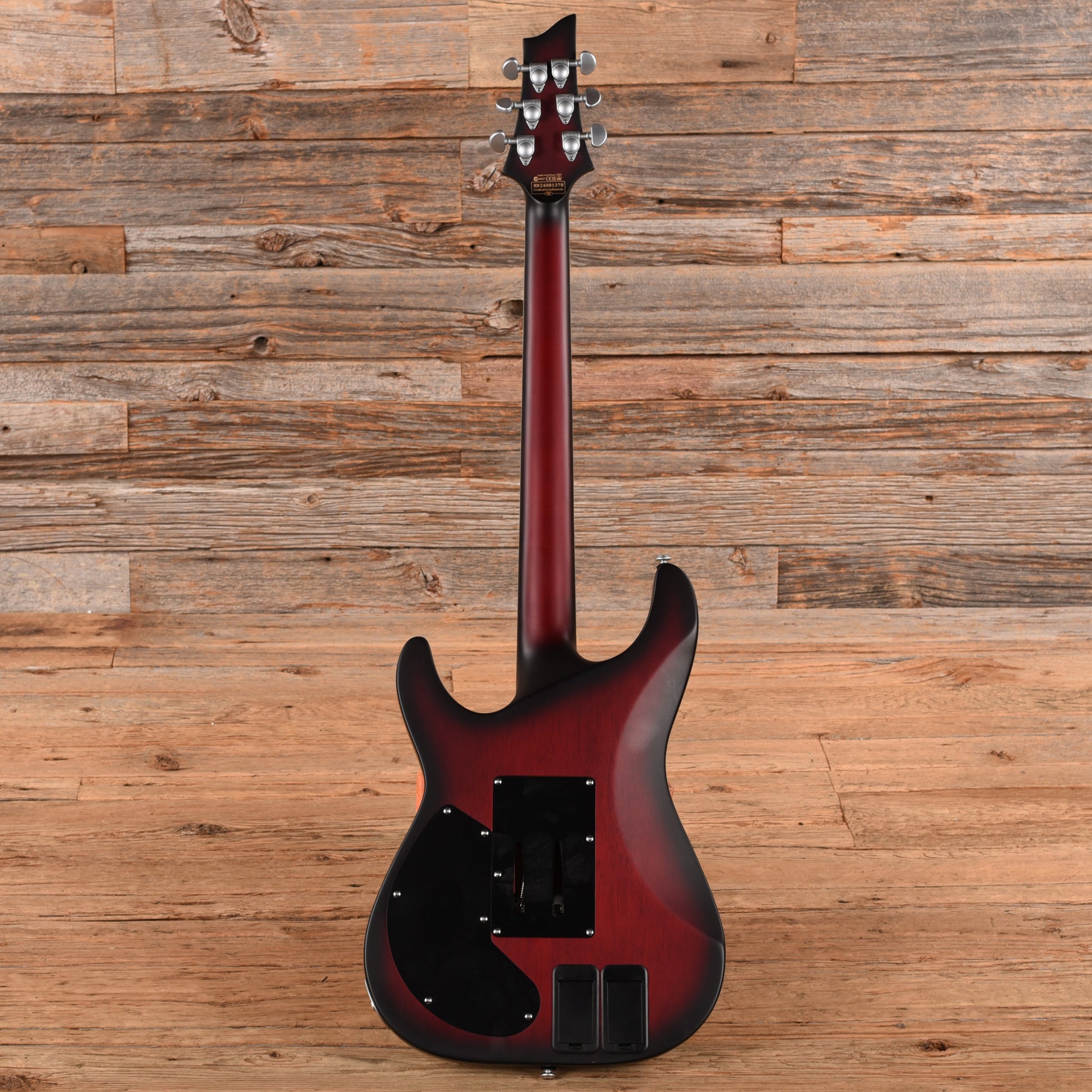 Schecter Diamond Series C-1 Platinum FR S Sustainiac Crimson Red Burst Stain 2024 Electric Guitars