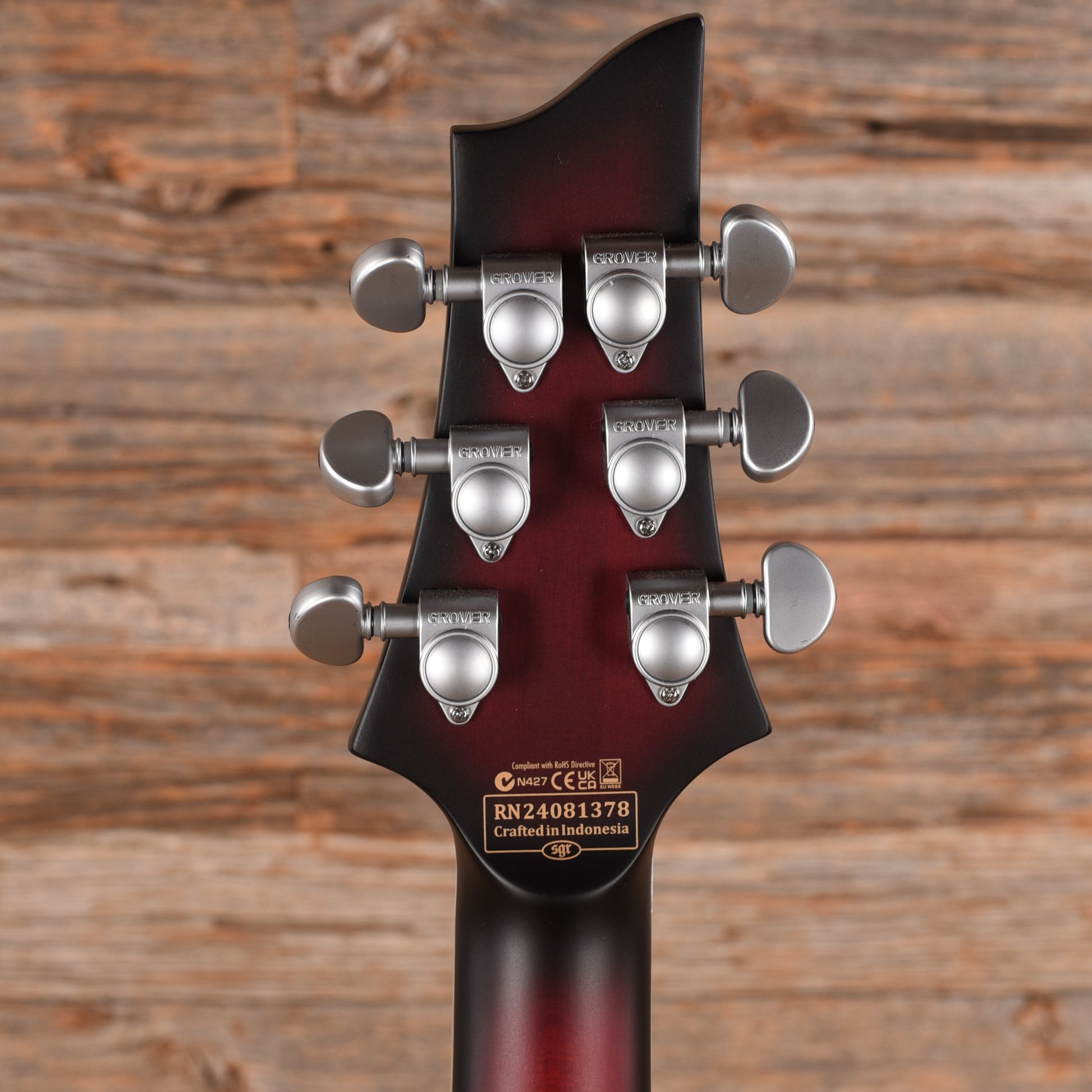 Schecter Diamond Series C-1 Platinum FR S Sustainiac Crimson Red Burst Stain 2024 Electric Guitars