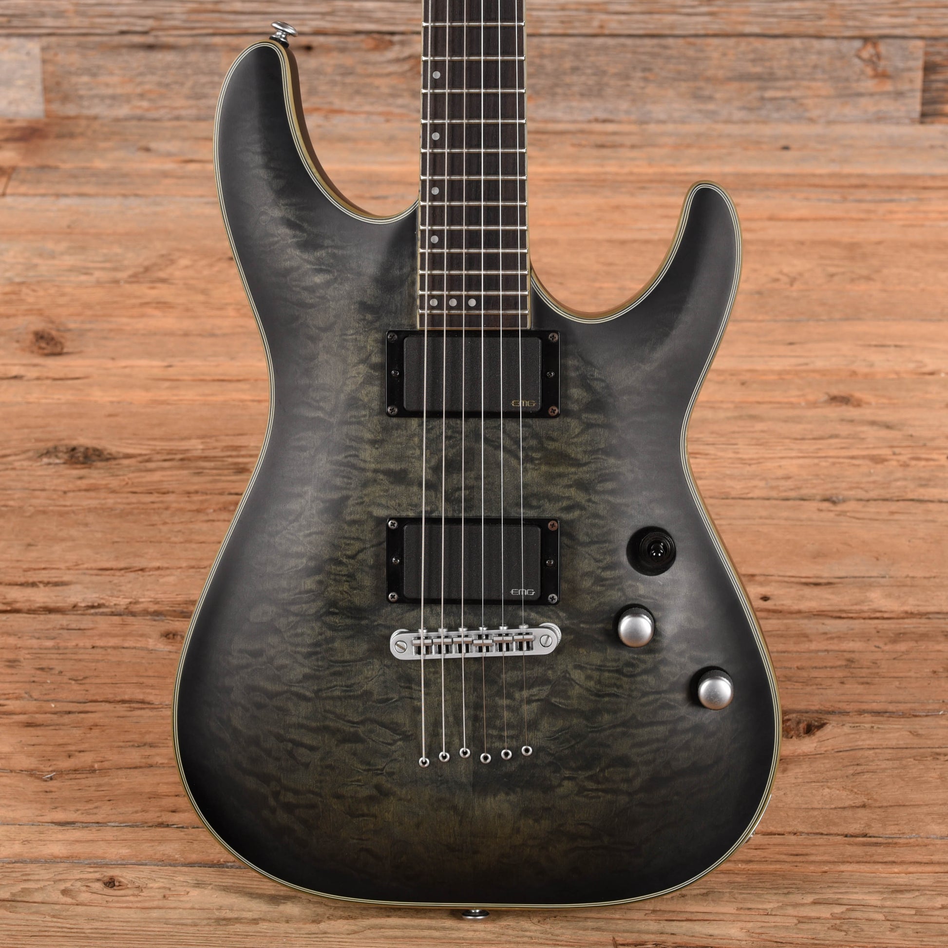 Schecter Diamond Series C-1 Platinum Trans Black 2019 Electric Guitars