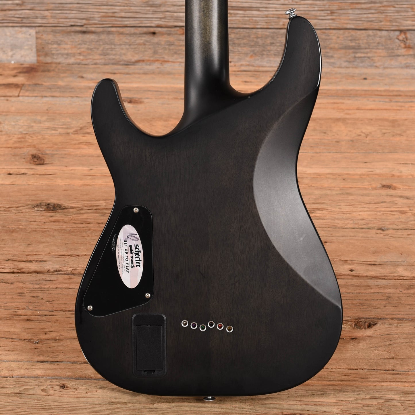 Schecter Diamond Series C-1 Platinum Trans Black 2019 Electric Guitars