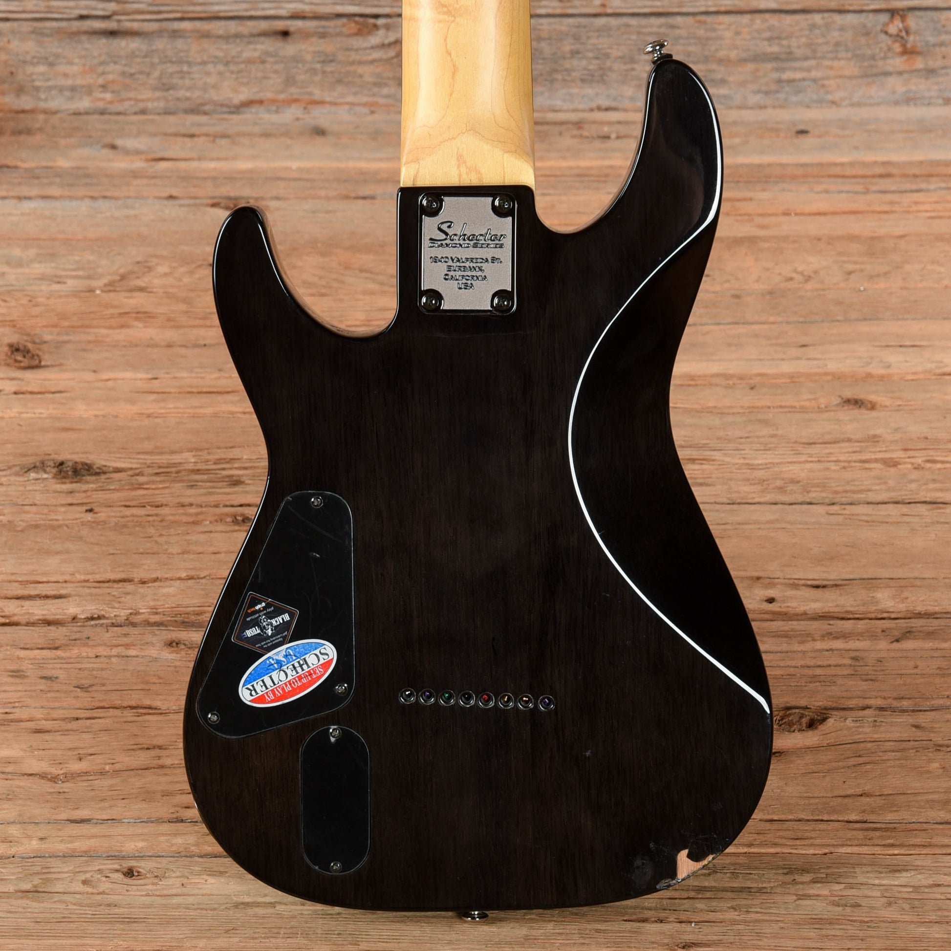 Schecter Diamond Series Damien Elite Trans-Black 2011 Electric Guitars