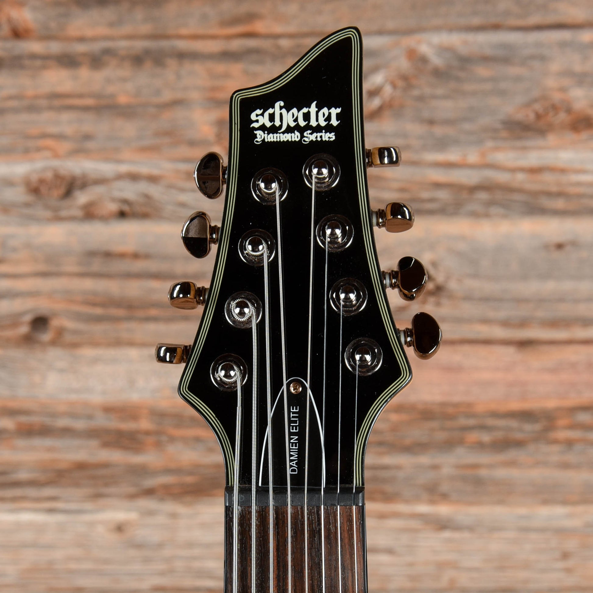 Schecter Diamond Series Damien Elite Trans-Black 2011 Electric Guitars
