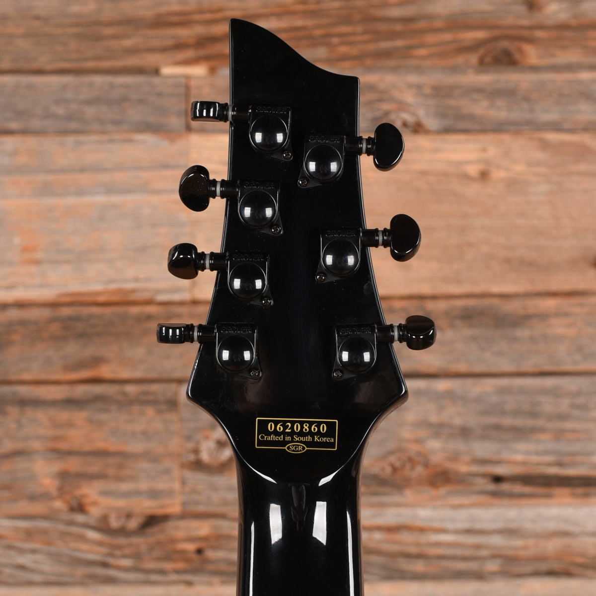 Schecter Diamond Series Hellraiser C-7 Black 2006 Electric Guitars