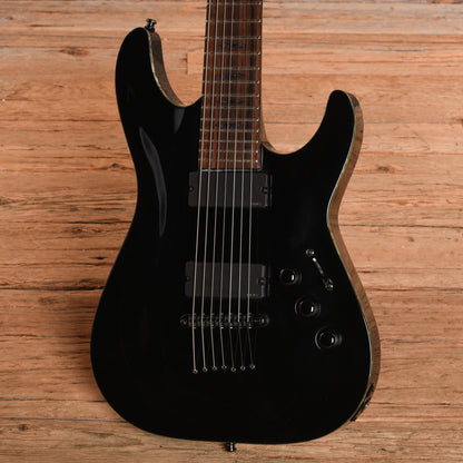 Schecter Diamond Series Hellraiser C-7 Black 2006 Electric Guitars