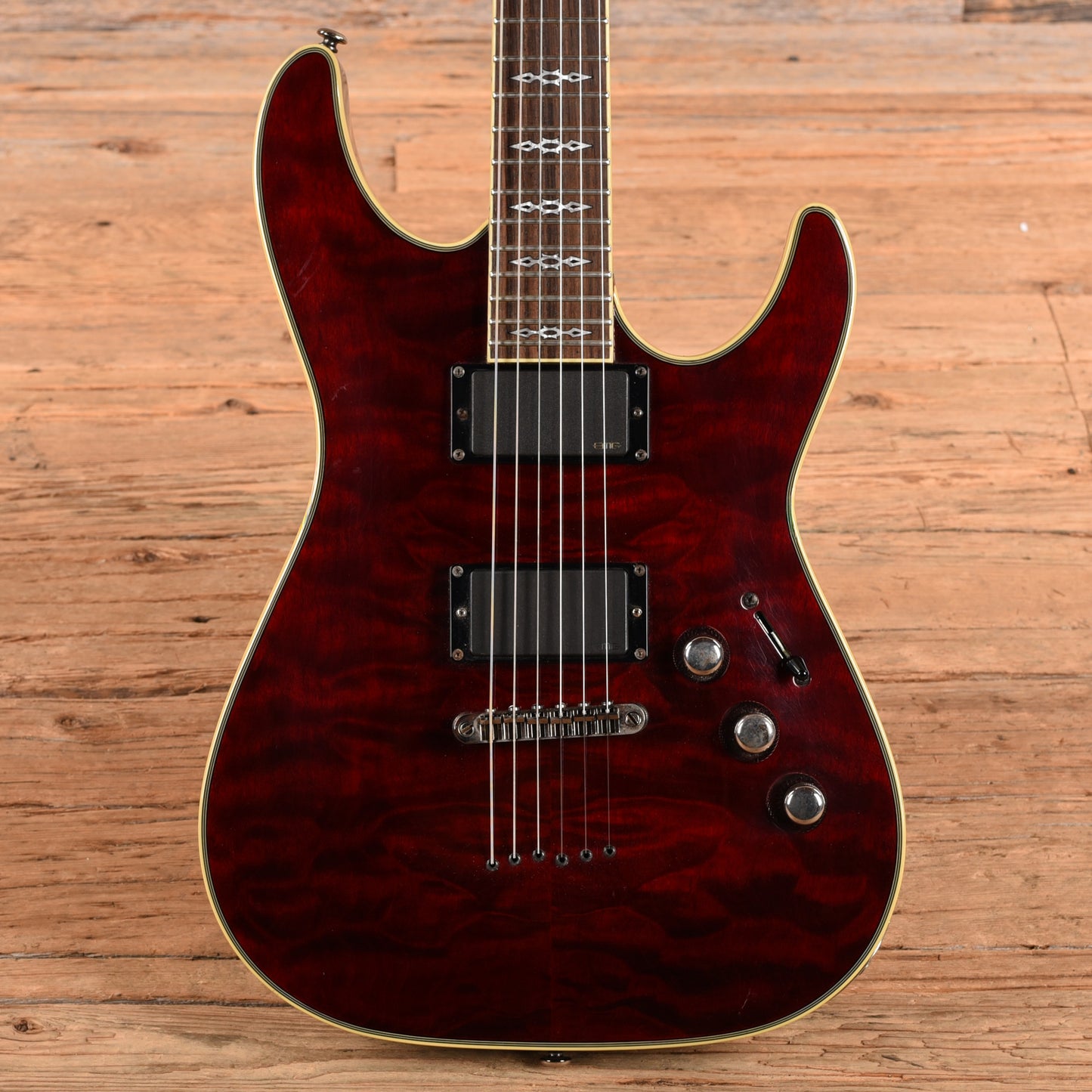 Schecter Hellraiser C-1 Special Black Cherry 2010 Electric Guitars