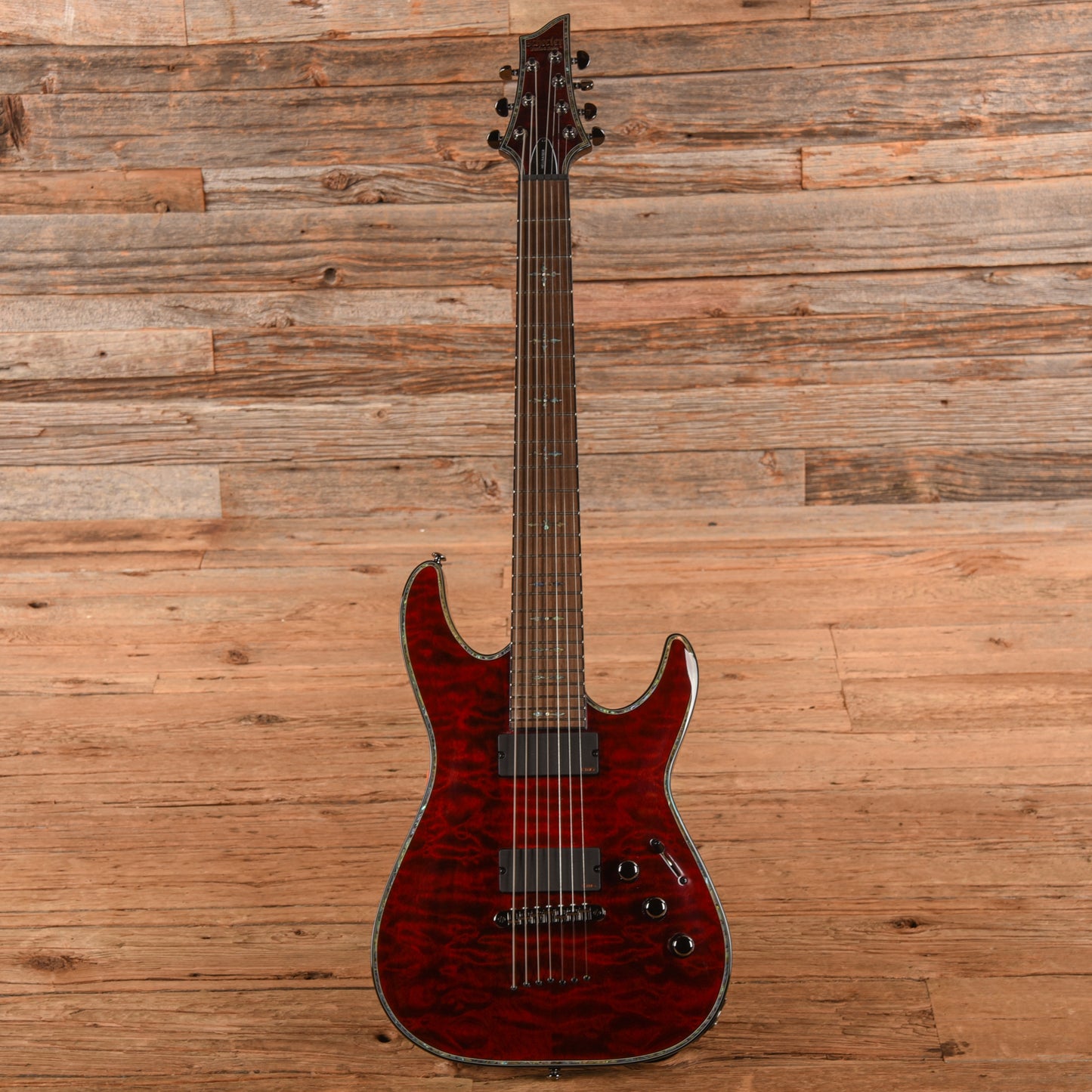 Schecter Hellraiser C-7 Black Cherry 2021 Electric Guitars