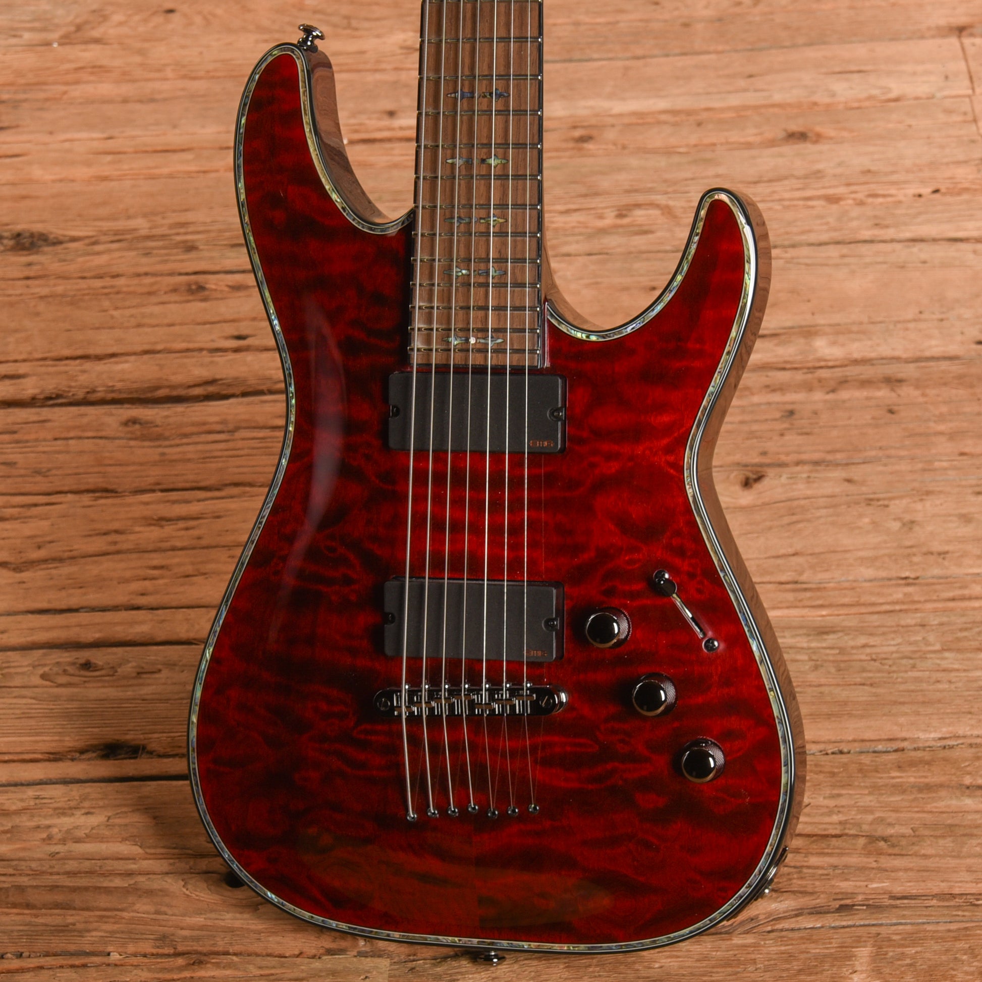 Schecter Hellraiser C-7 Black Cherry 2021 Electric Guitars