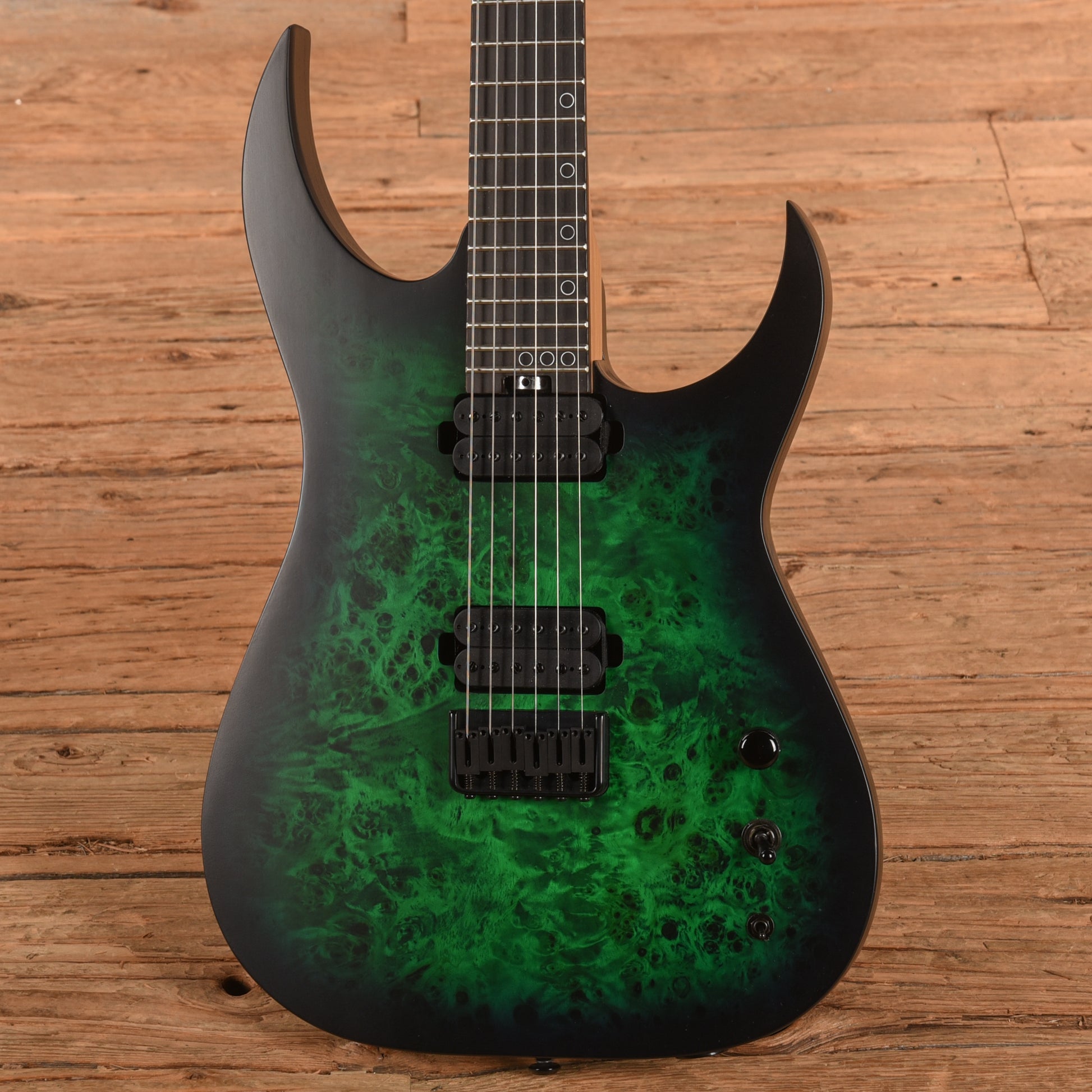 Schecter KM-6 Mk-III Keith Merrow Green Burst 2019 Electric Guitars