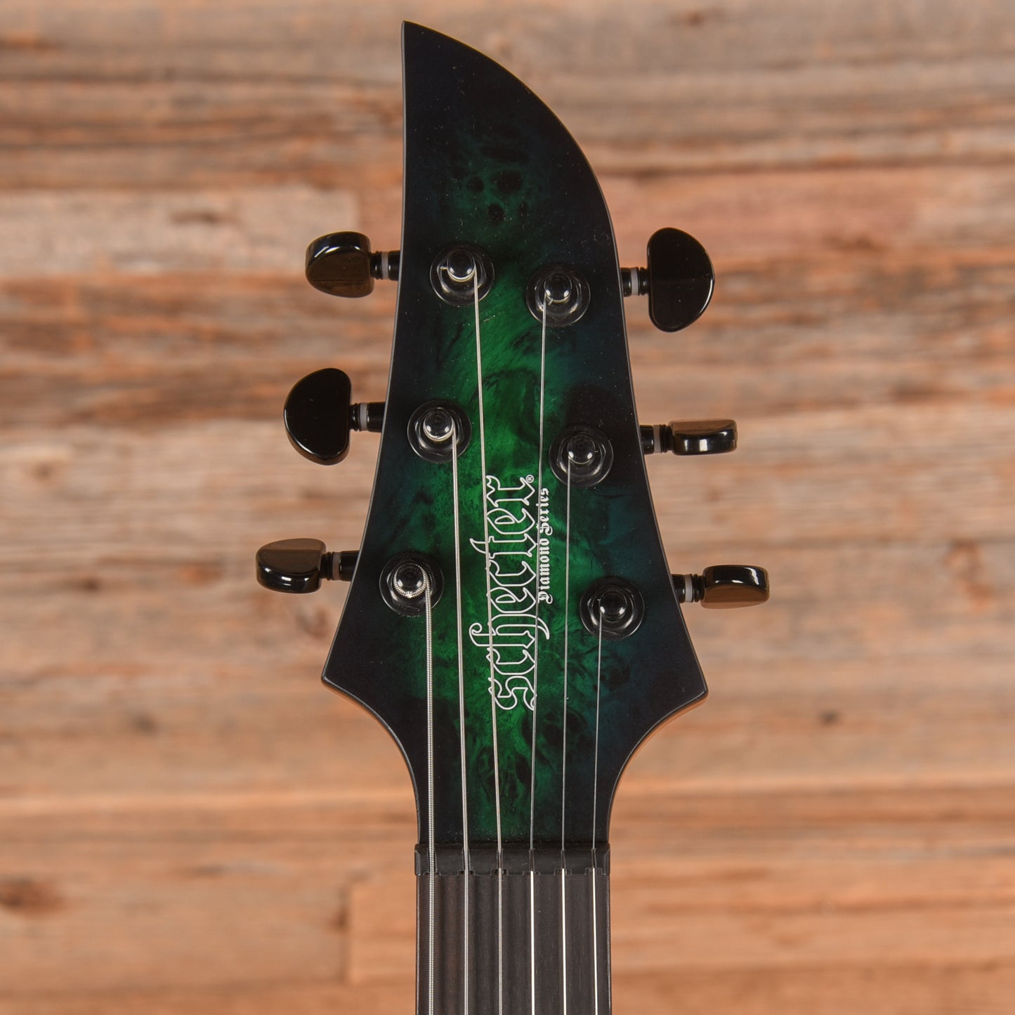 Schecter KM-6 Mk-III Keith Merrow Green Burst 2019 Electric Guitars