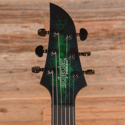 Schecter KM-6 Mk-III Keith Merrow Green Burst 2019 Electric Guitars