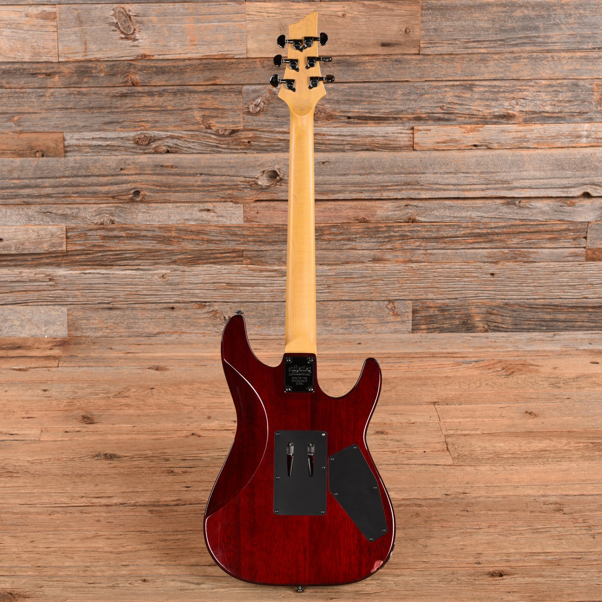 Schecter Omen Extreme-FR Red 2017 LEFTY Electric Guitars