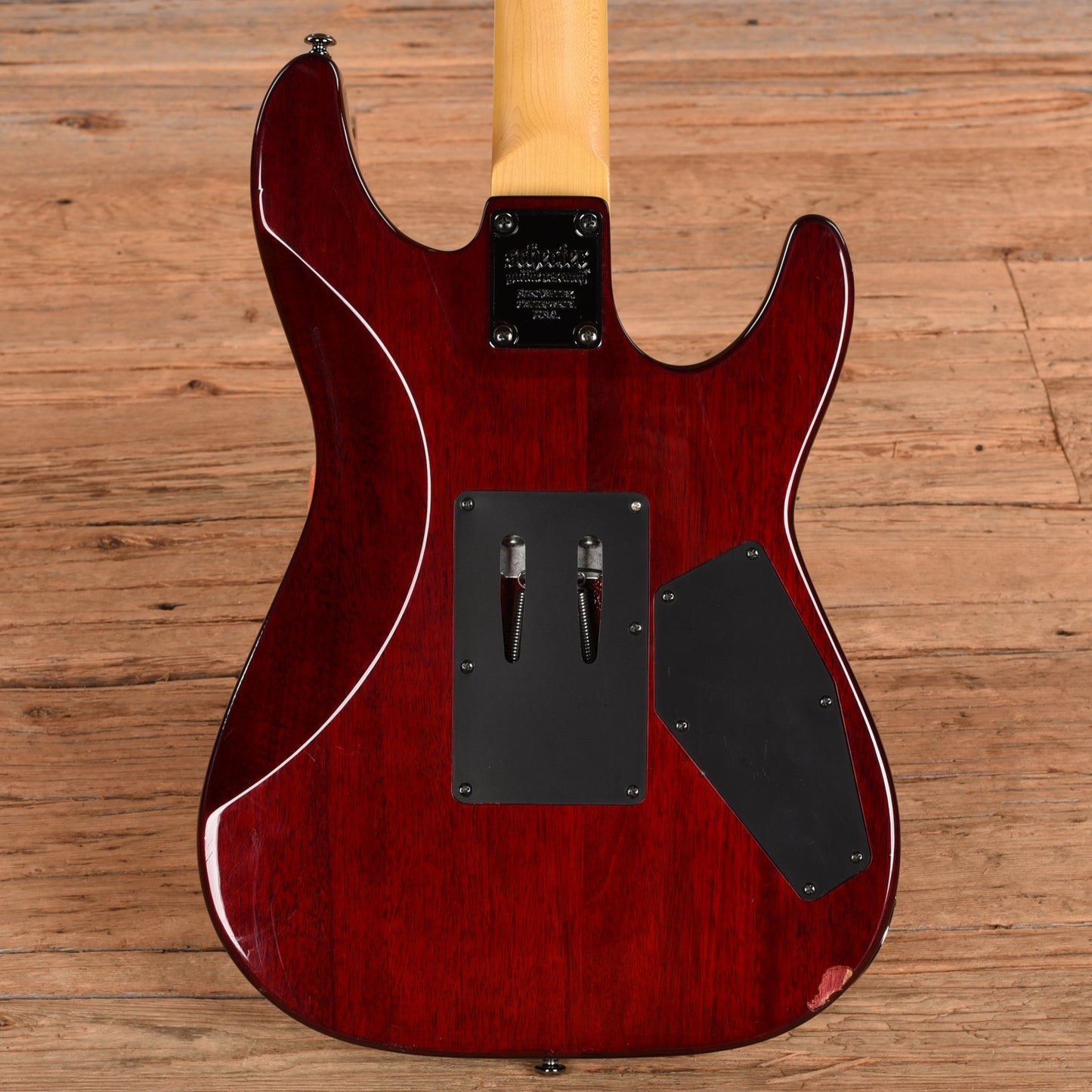 Schecter Omen Extreme-FR Red 2017 LEFTY Electric Guitars