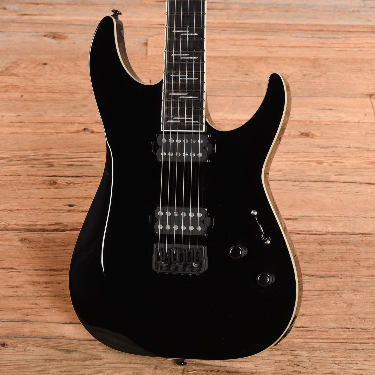 Schecter Reaper-6 Custom Black 2021 Electric Guitars