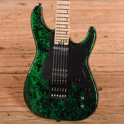 Schecter Sun Valley Super Shredder FR S Sustainiac Green Shatter 2024 Electric Guitars