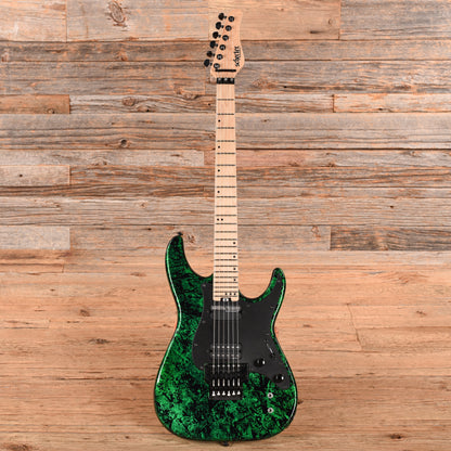 Schecter Sun Valley Super Shredder FR S Sustainiac Green Shatter 2024 Electric Guitars