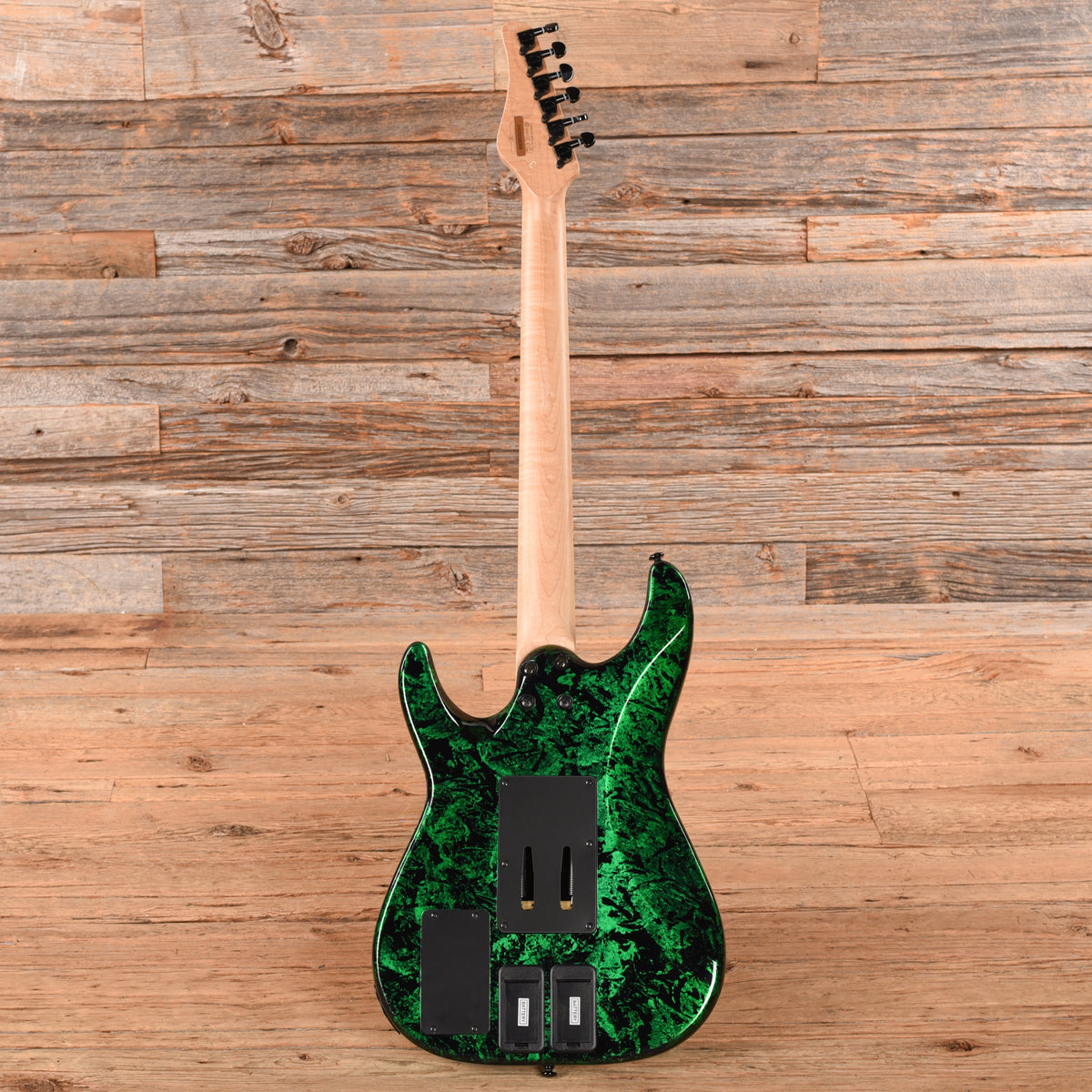 Schecter Sun Valley Super Shredder FR S Sustainiac Green Shatter 2024 Electric Guitars