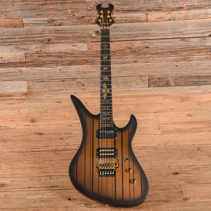 Schecter Synyster Gates Signature Synyster Custom-S Sustainiac Black/Gold Electric Guitars