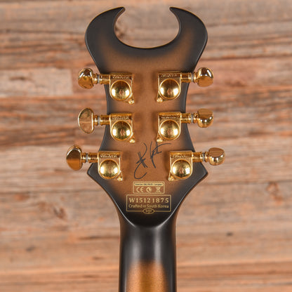 Schecter Synyster Gates Signature Synyster Custom-S Sustainiac Black/Gold Electric Guitars
