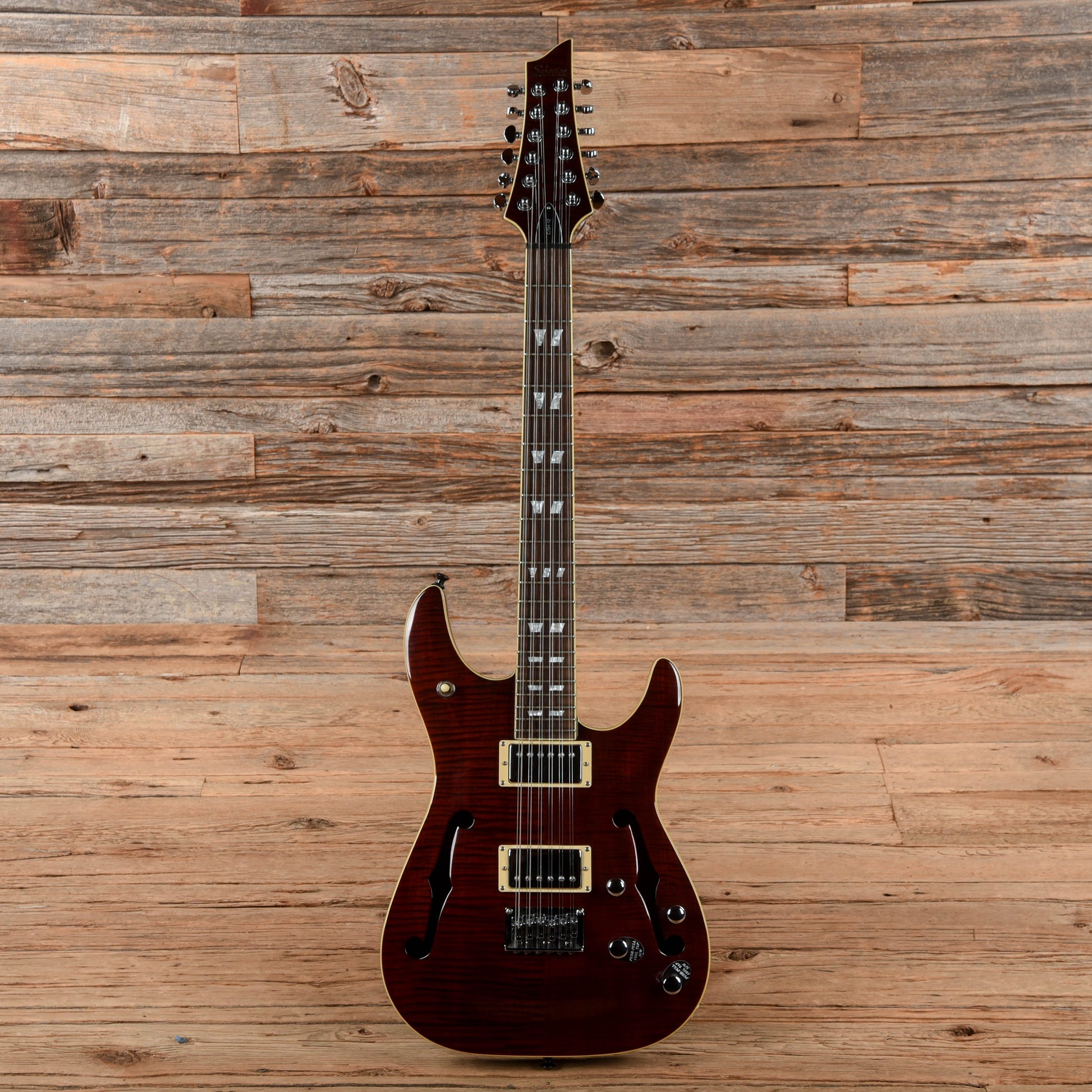 Schecter C/SH-12 Red 2006 Electric Guitars / Semi-Hollow
