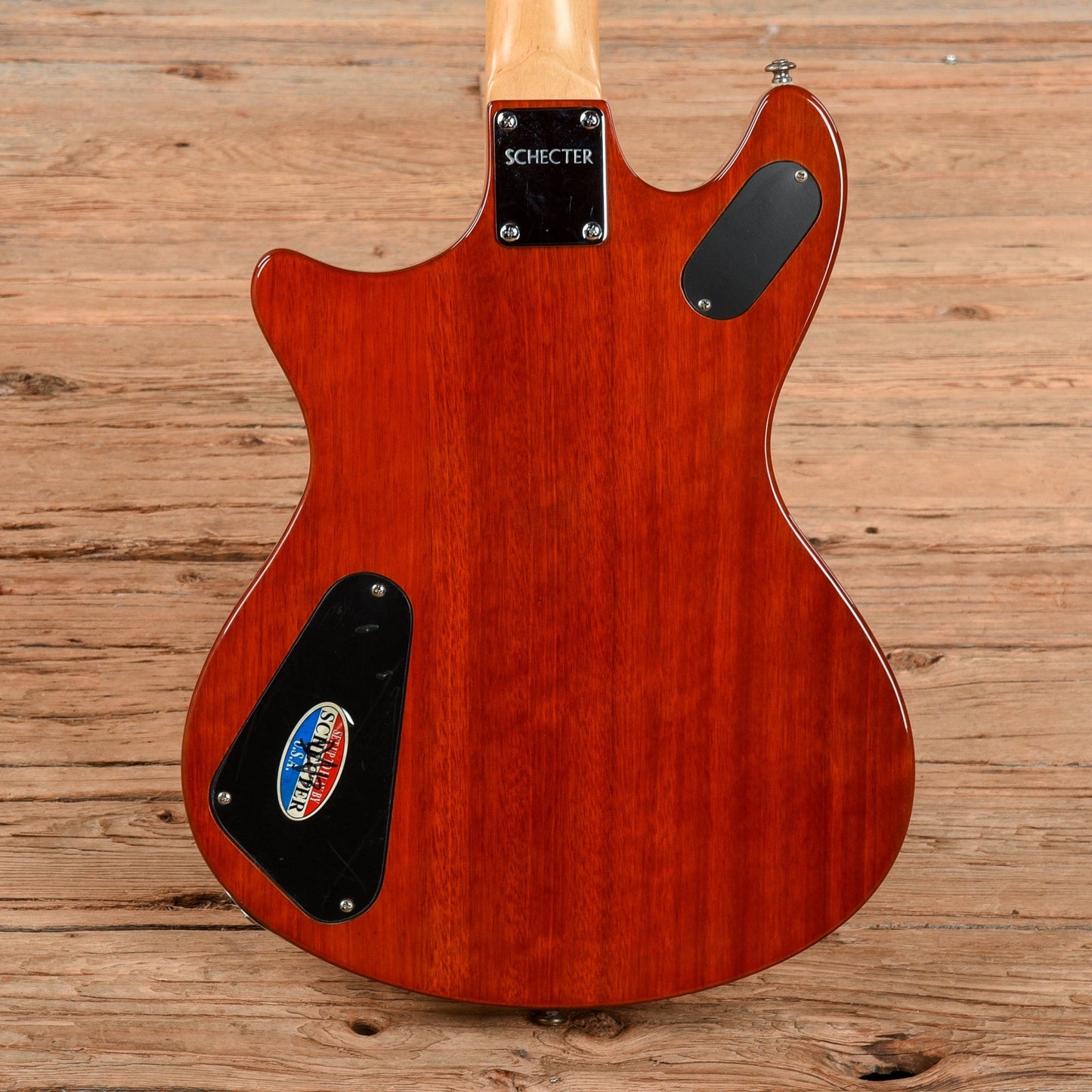 Schecter Diamond Series Tempest Orange Electric Guitars / Semi-Hollow