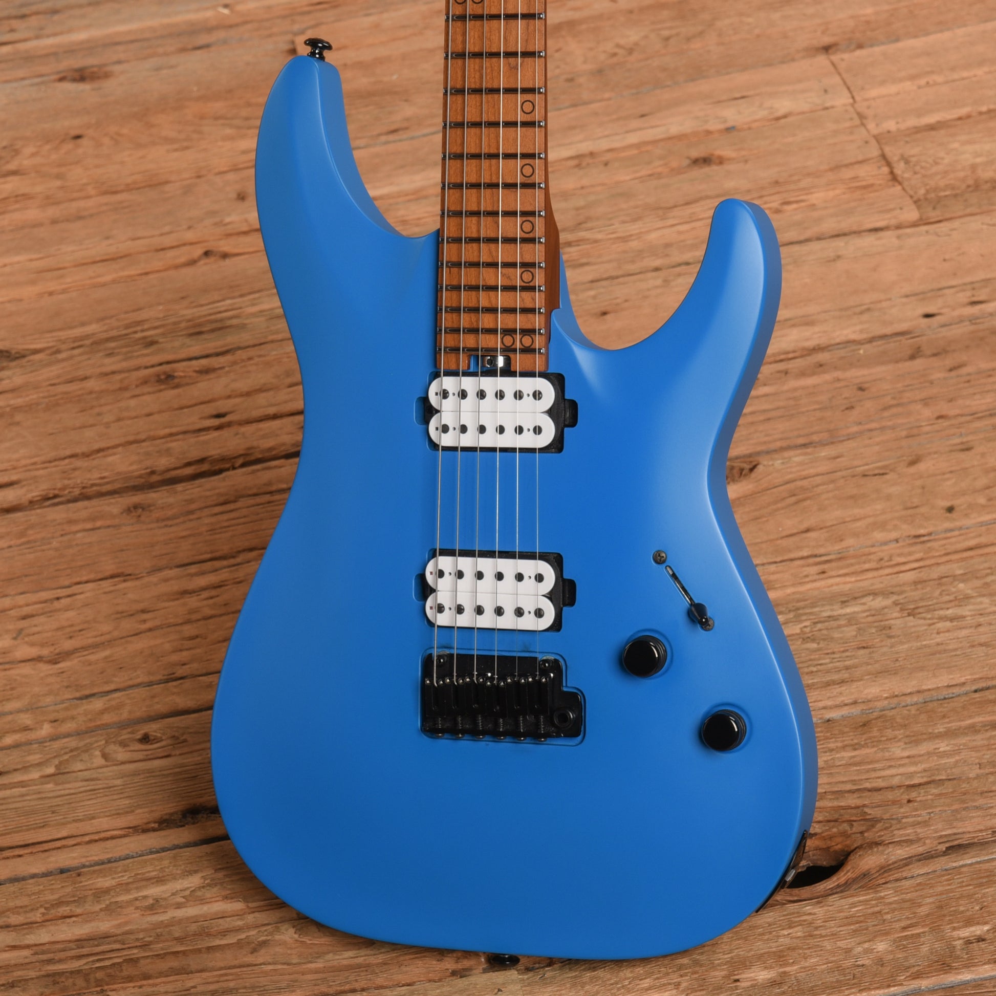 Schecter Aaron Marshall Signature AM-6 Blue 2024 Electric Guitars / Solid Body