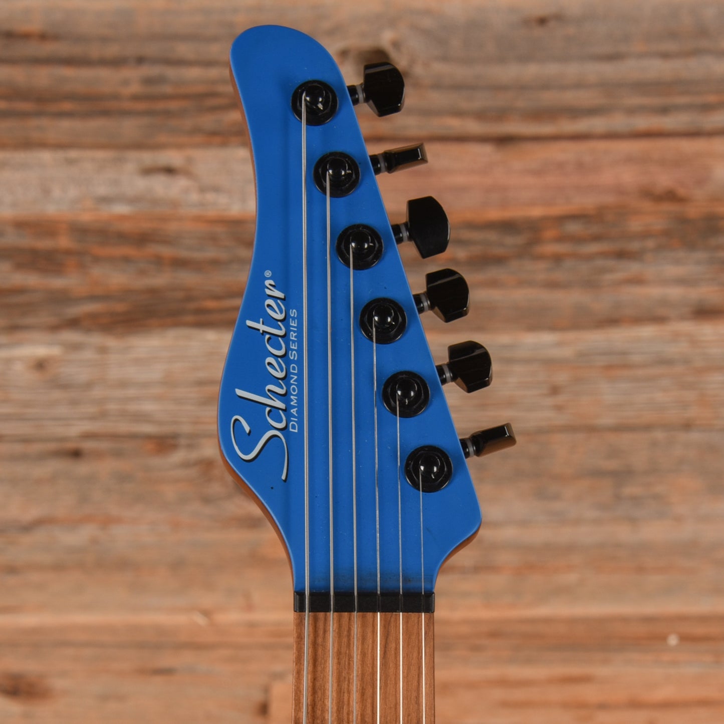 Schecter Aaron Marshall Signature AM-6 Blue 2024 Electric Guitars / Solid Body