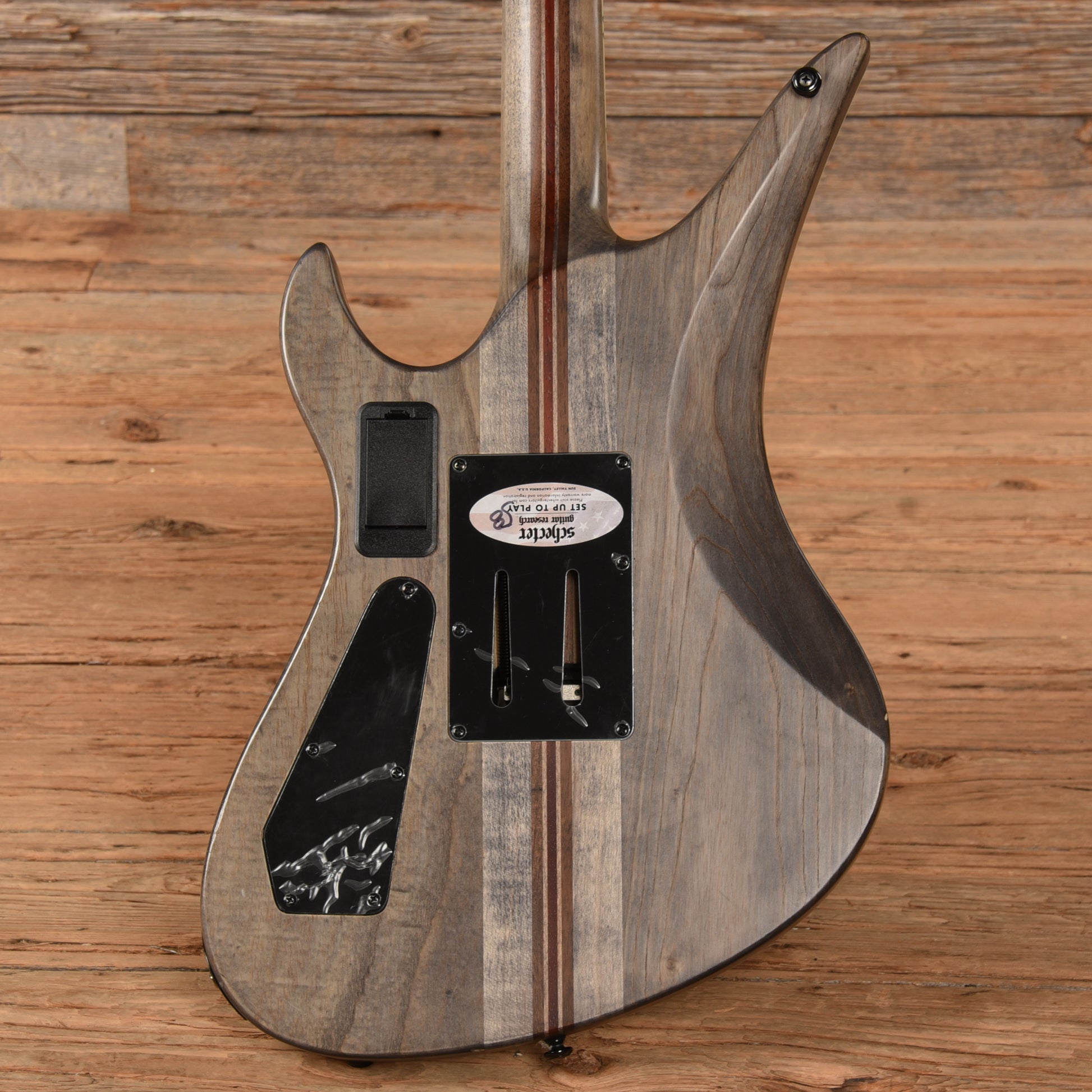 Schecter Avenger FR SLS Evil Twin Black 2021 Electric Guitars / Solid Body