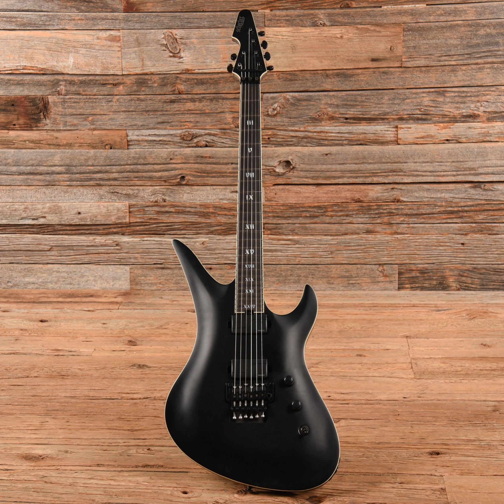 Schecter Avenger FR SLS Evil Twin Black 2021 Electric Guitars / Solid Body